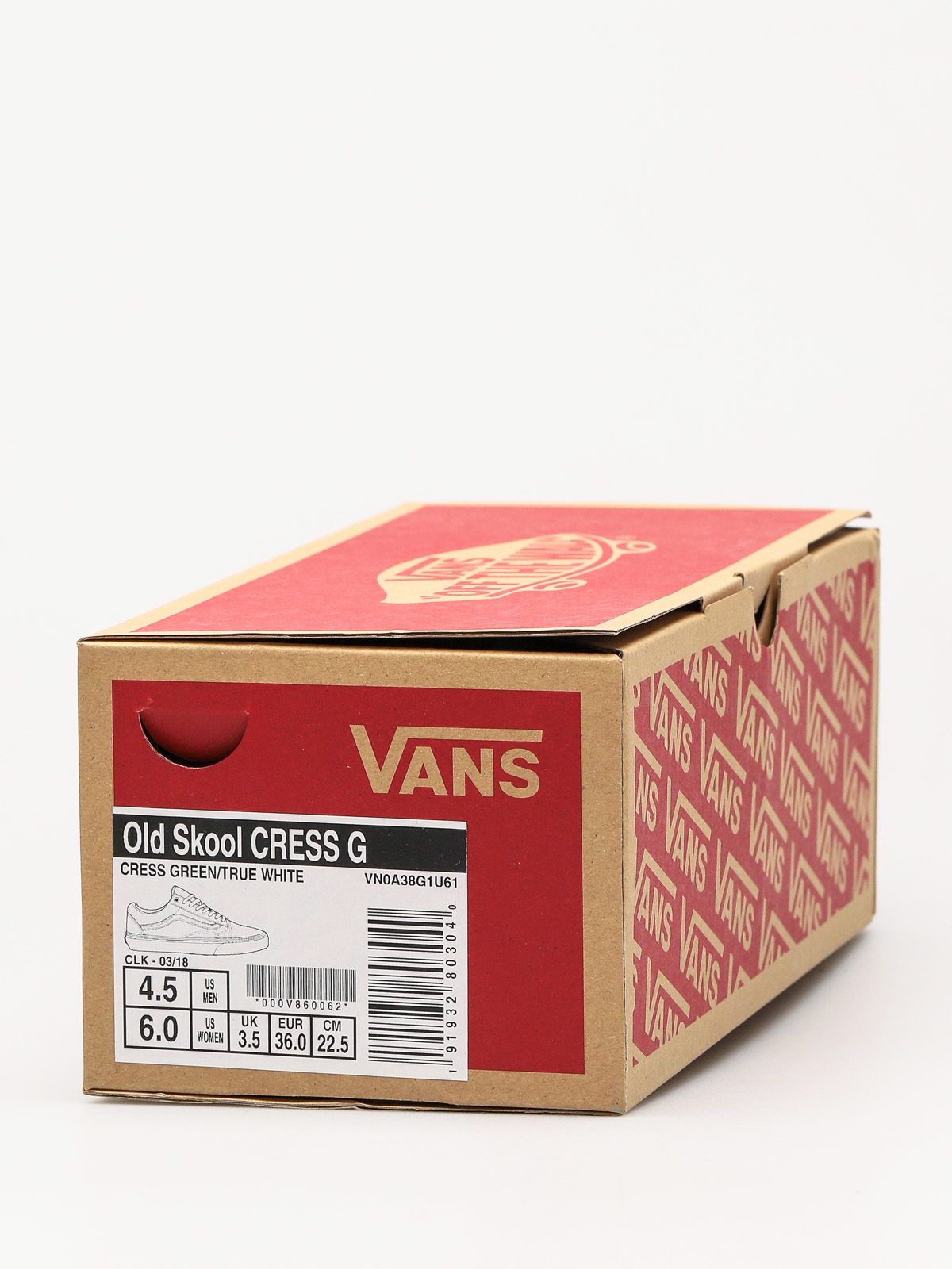 Boty Vans Old Skool (cress green/true white)