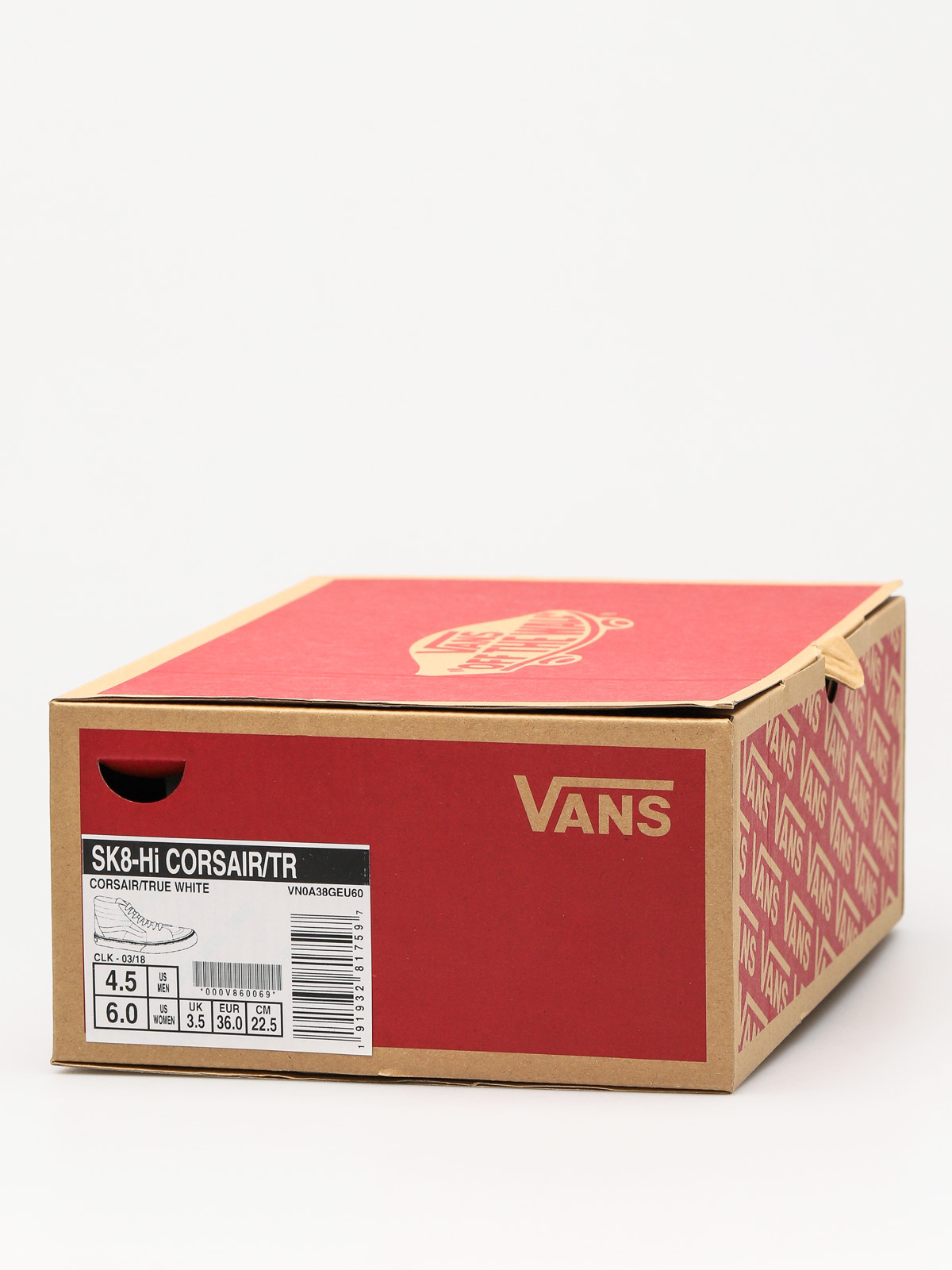 Boty Vans Sk8 Hi (corsair/true white)