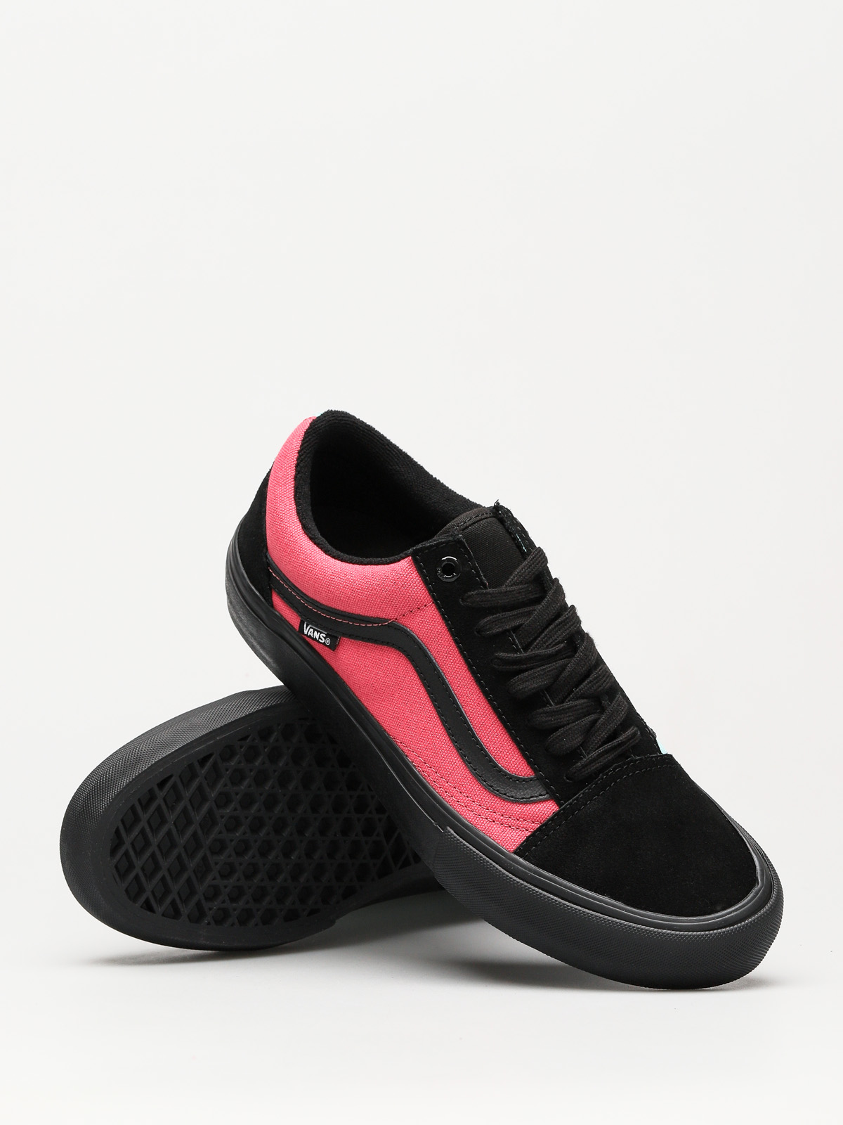 Boty Vans Old Skool Pro (asymmetry black/rose/blue)