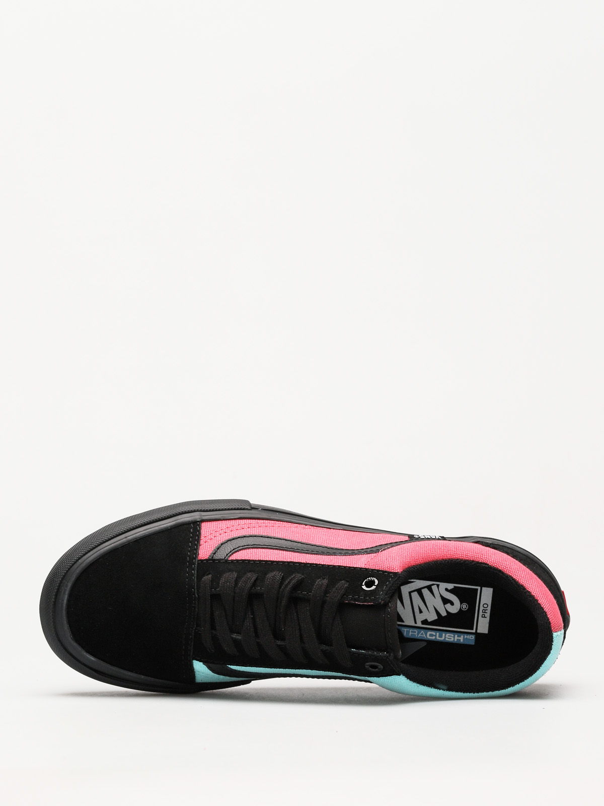 Boty Vans Old Skool Pro (asymmetry black/rose/blue)