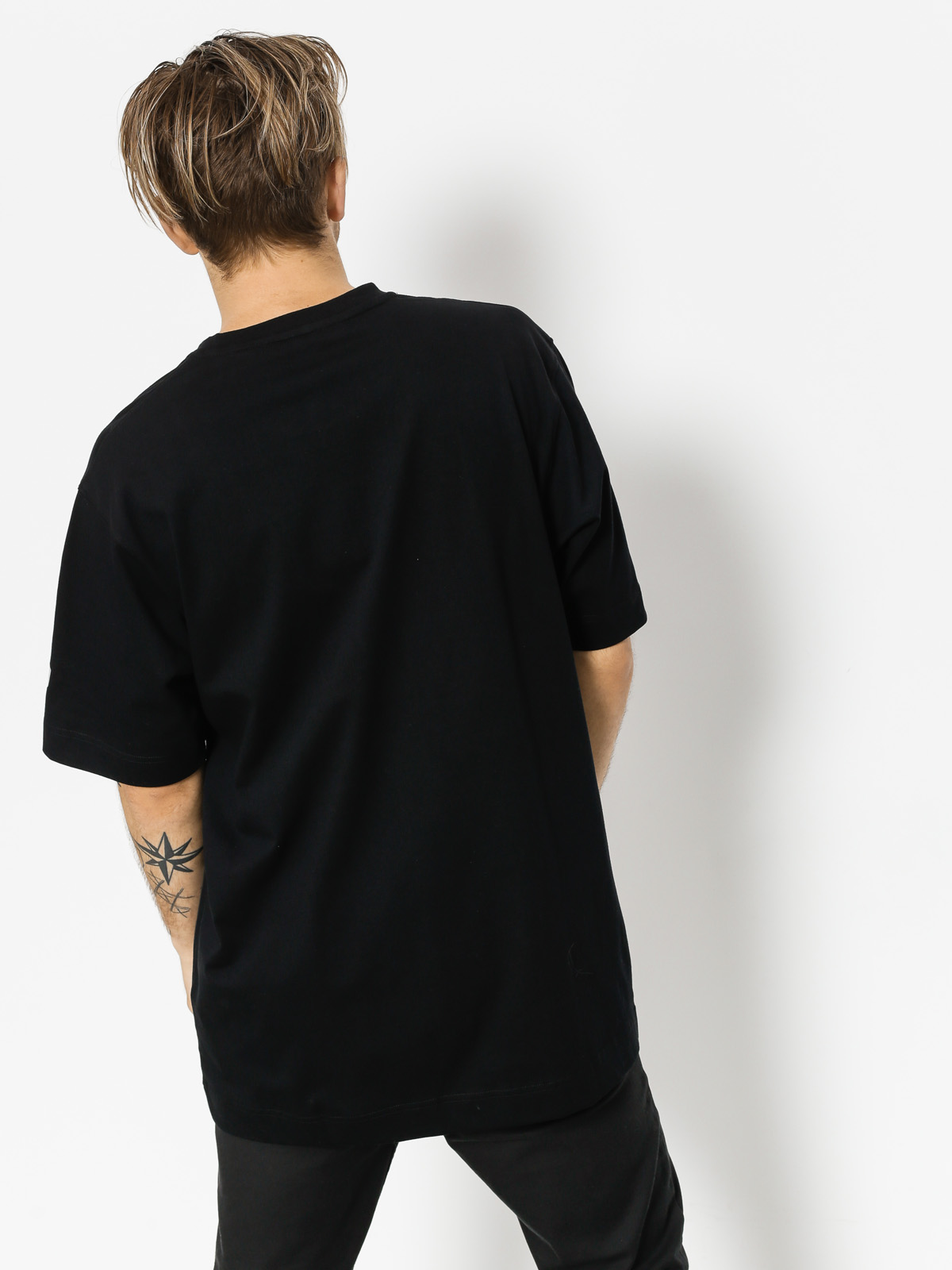 Tričko Stoprocent Colortag (black)