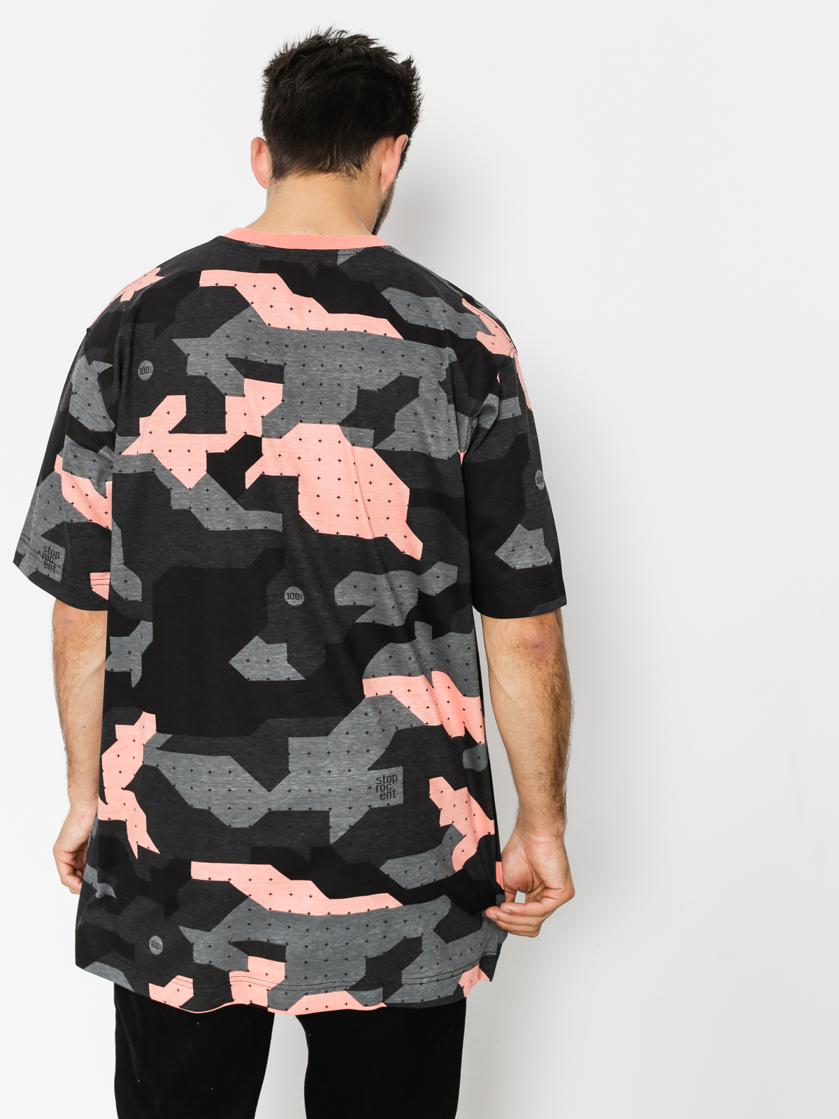 Tričko Stoprocent Camu 18 (light coral)