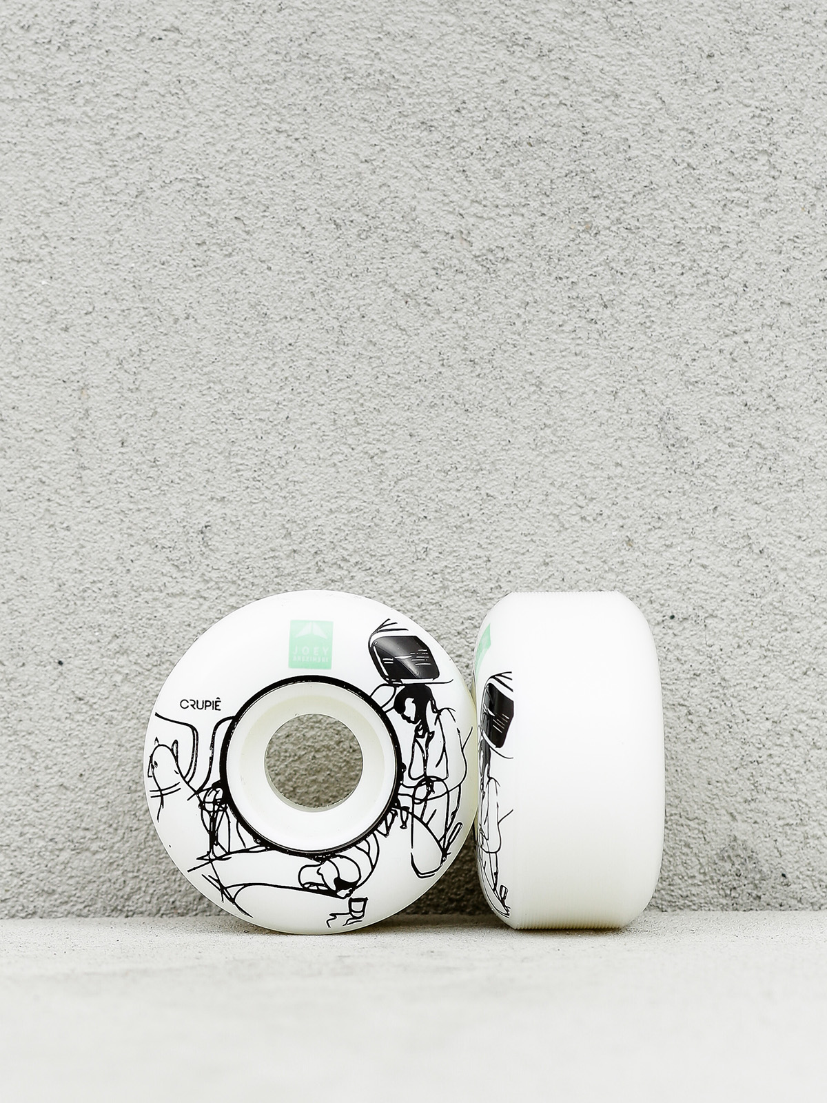 Kolečka Crupie Joey Brezinski Will Barras (white)