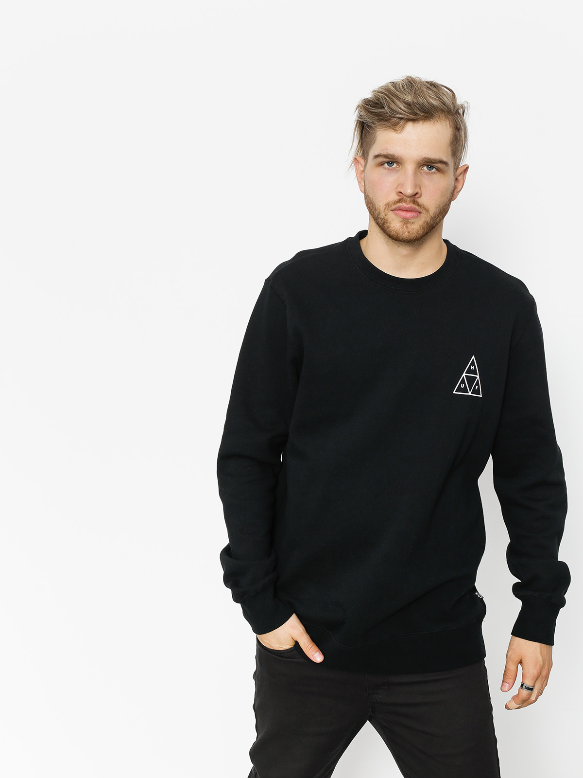Mikina HUF Essentials TT (black)