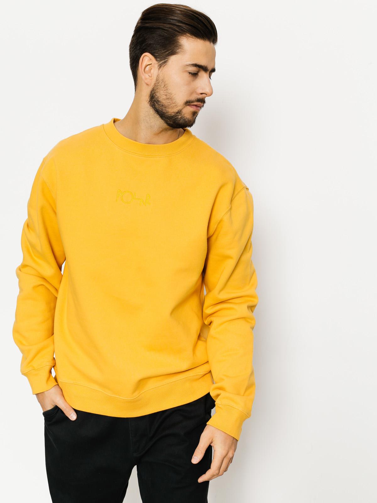 Mikina Polar Skate Heavyweight Default Crewneck (apricot)