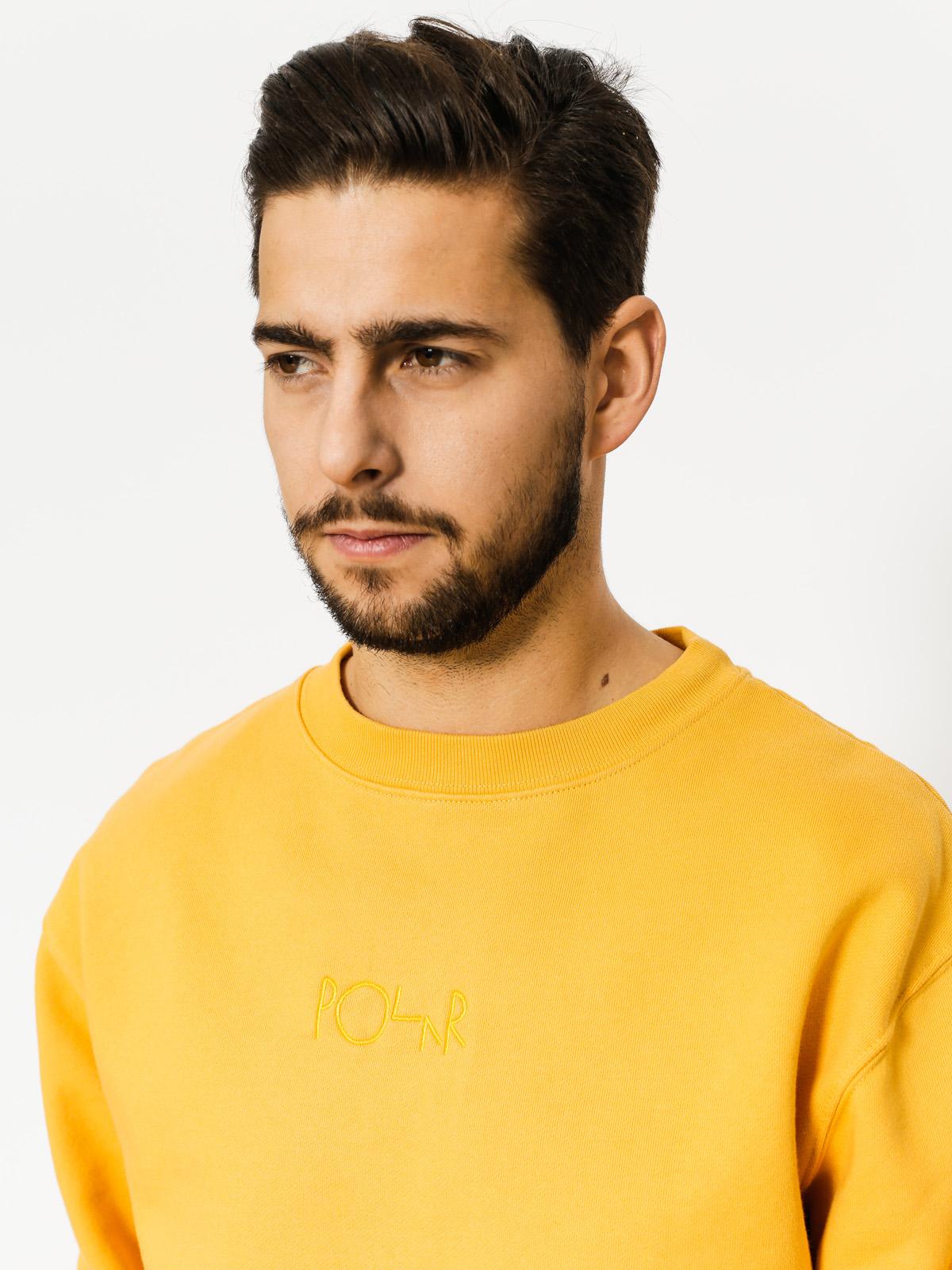 Mikina Polar Skate Heavyweight Default Crewneck (apricot)