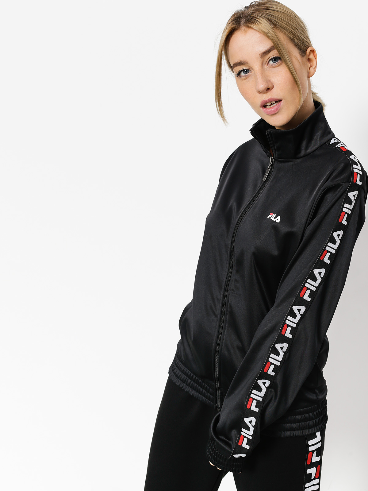 Bunda Fila Strap Track Wmn (black)