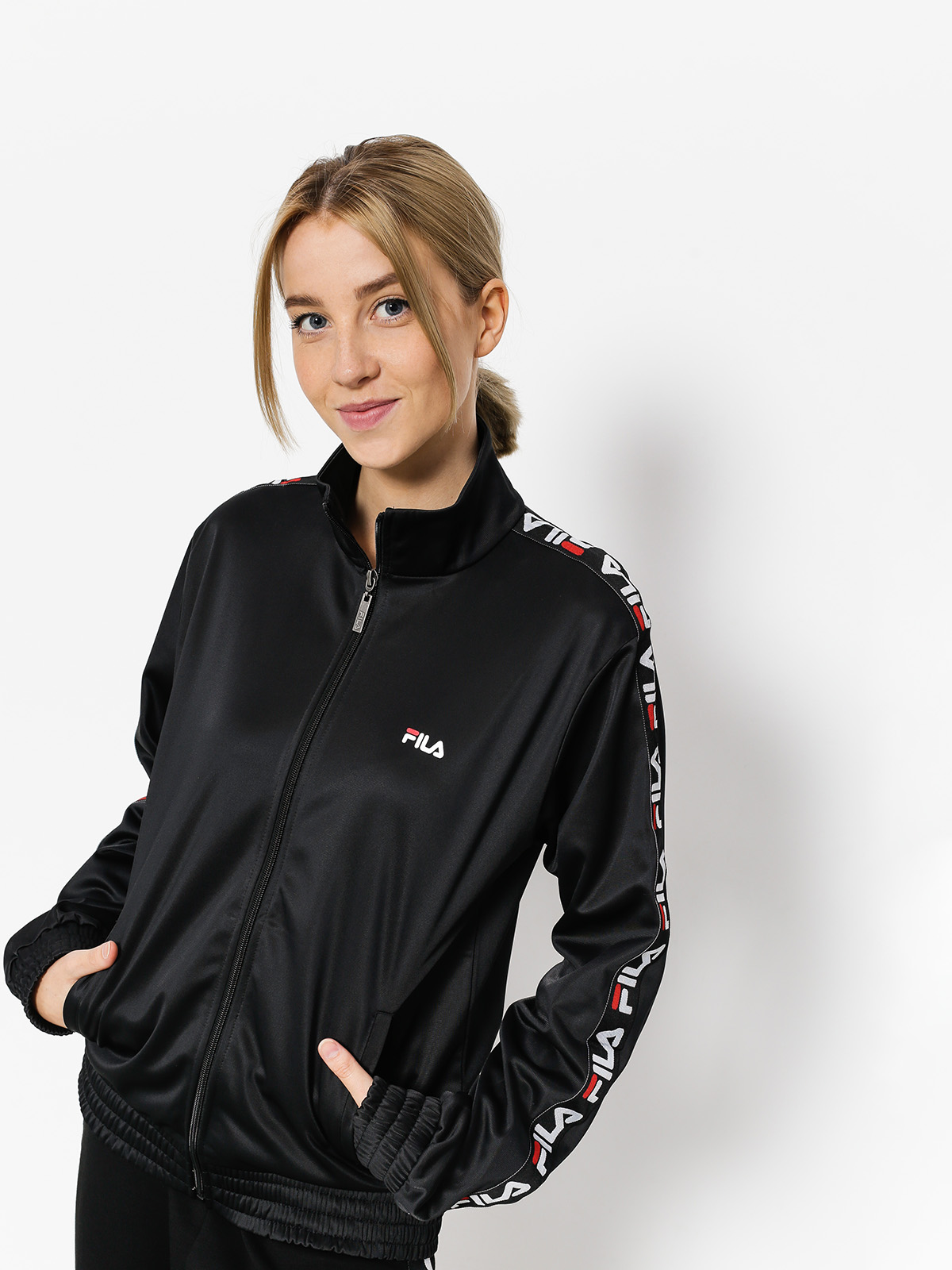 Bunda Fila Strap Track Wmn (black)