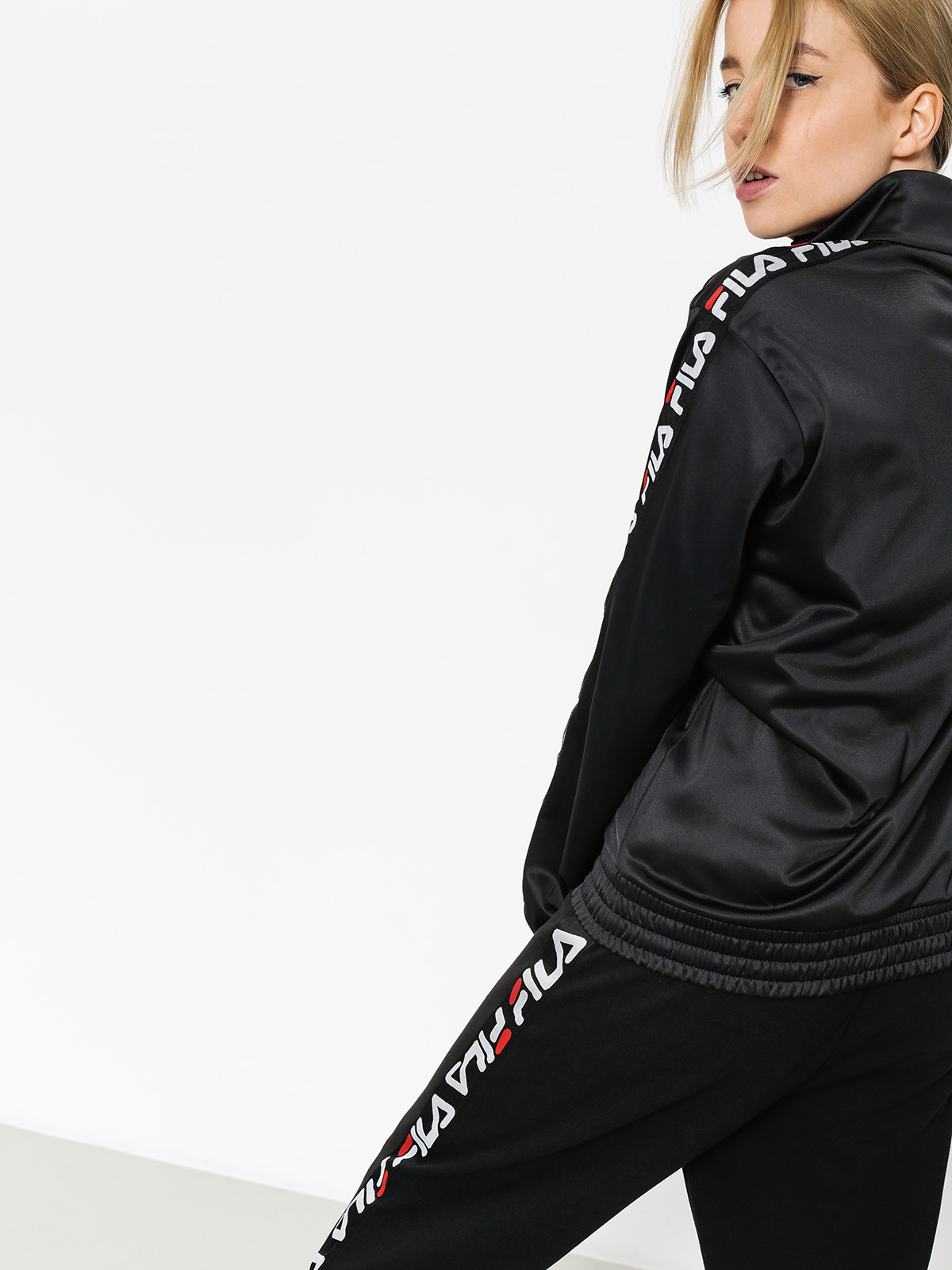 Bunda Fila Strap Track Wmn (black)