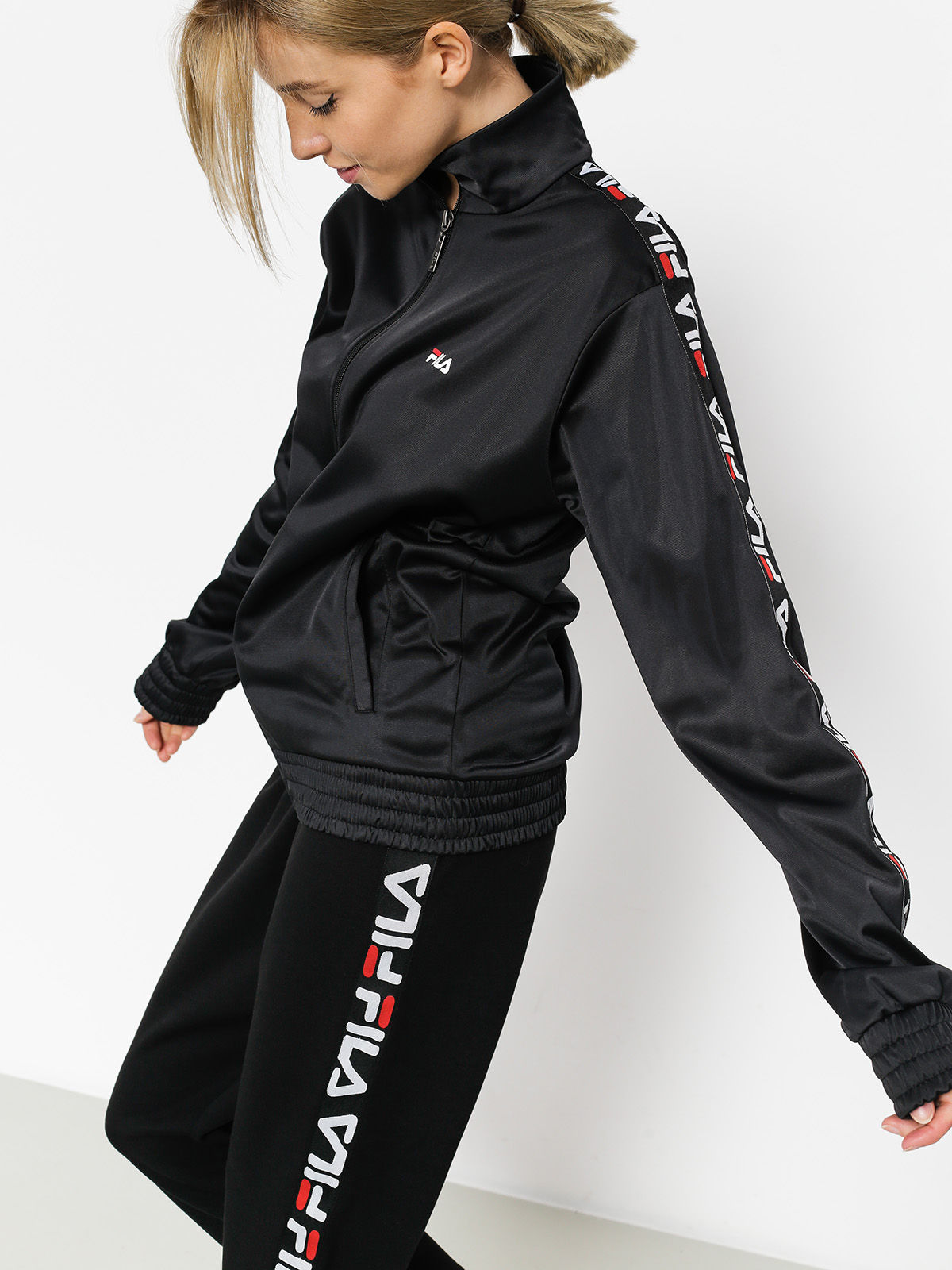 Bunda Fila Strap Track Wmn (black)