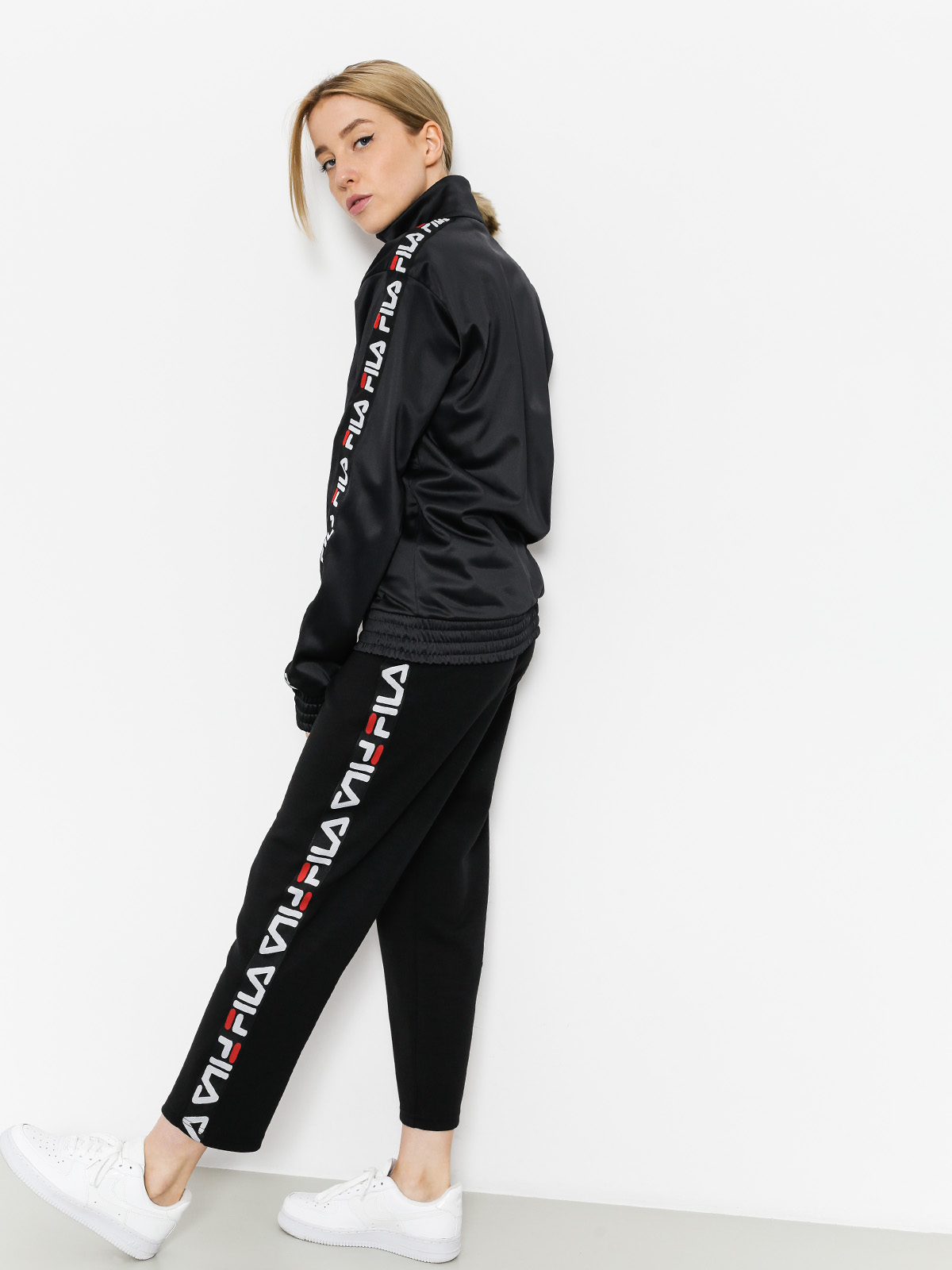 Bunda Fila Strap Track Wmn (black)