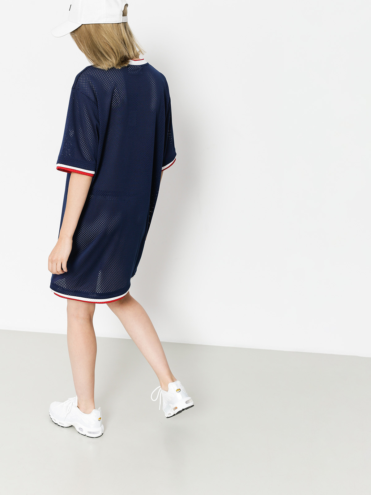 Šaty  Fila Drew Mesh Wmn (peacoat/red/white)