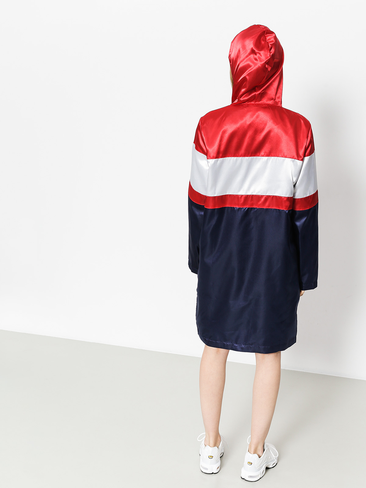 Bunda Fila Karis Long Line Wmn (peacoat/red/white)