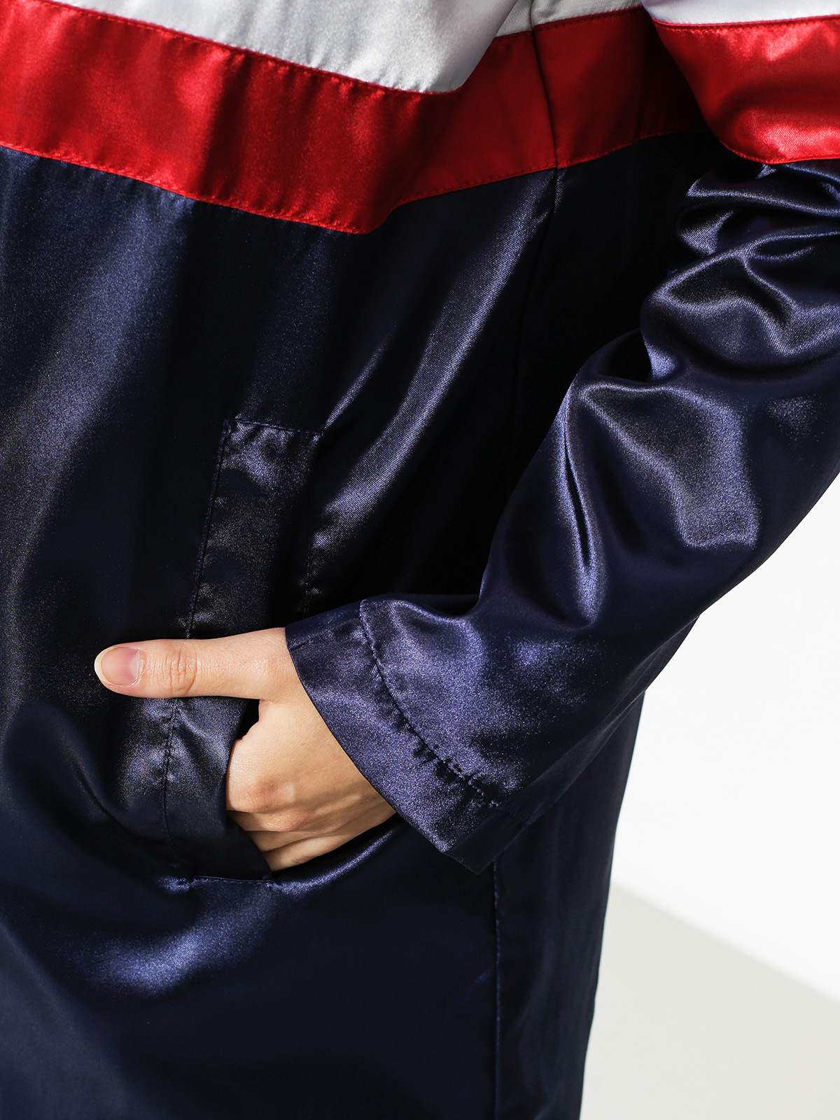 Bunda Fila Karis Long Line Wmn (peacoat/red/white)