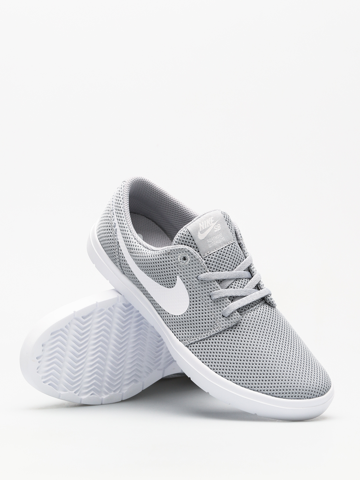 Boty Nike SB Sb Portmore II Ultralight (wolf grey/white)