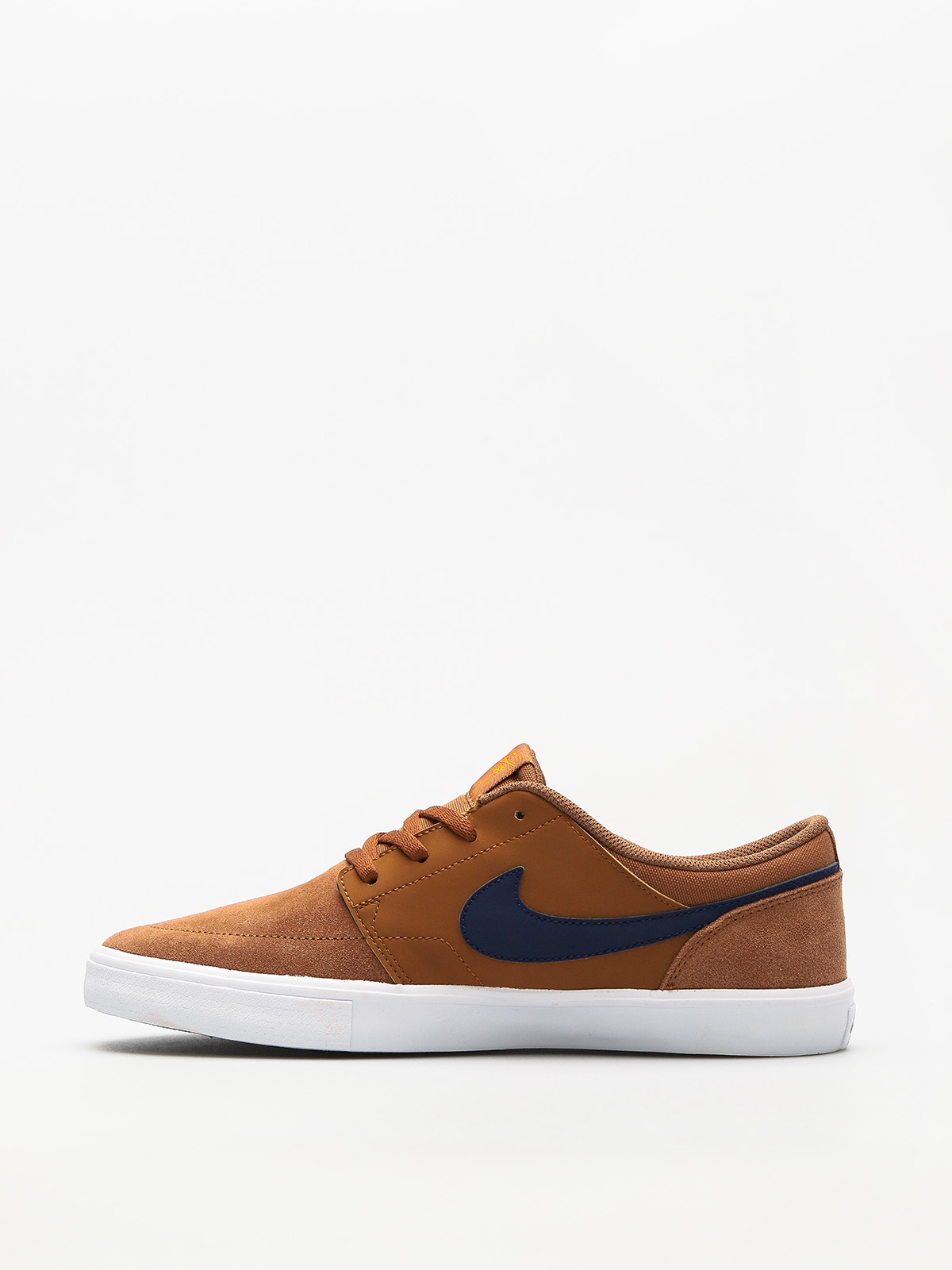 Boty Nike SB Sb Solarsoft Portmore II (lt british tan/blue void black)