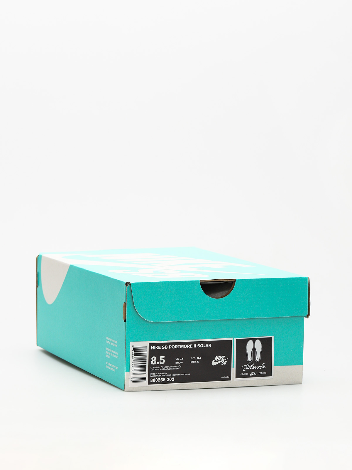 Boty Nike SB Sb Solarsoft Portmore II (lt british tan/blue void black)