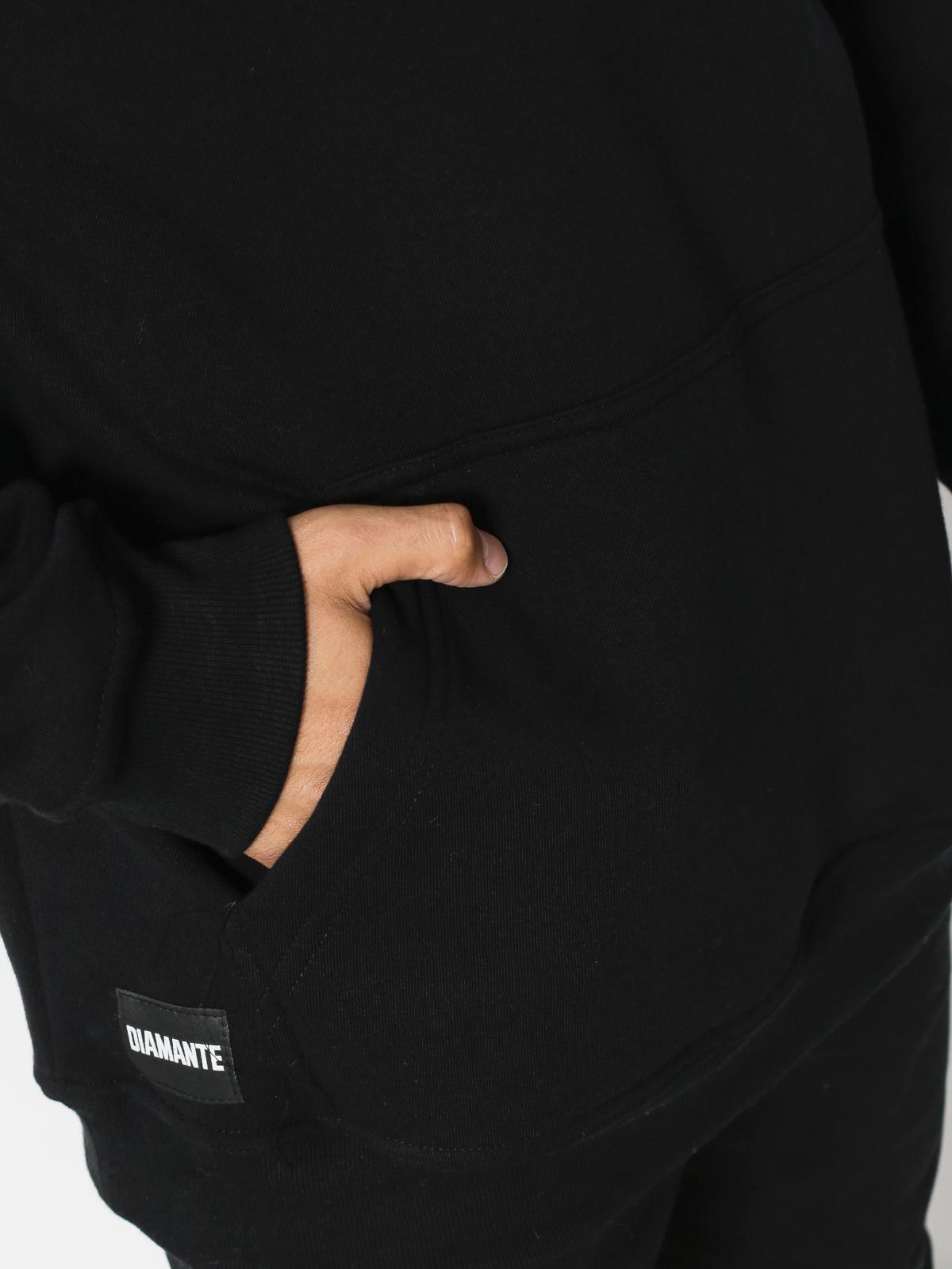 Mikina s kapucí Diamante Wear I See Dead Haters HD (black/red)