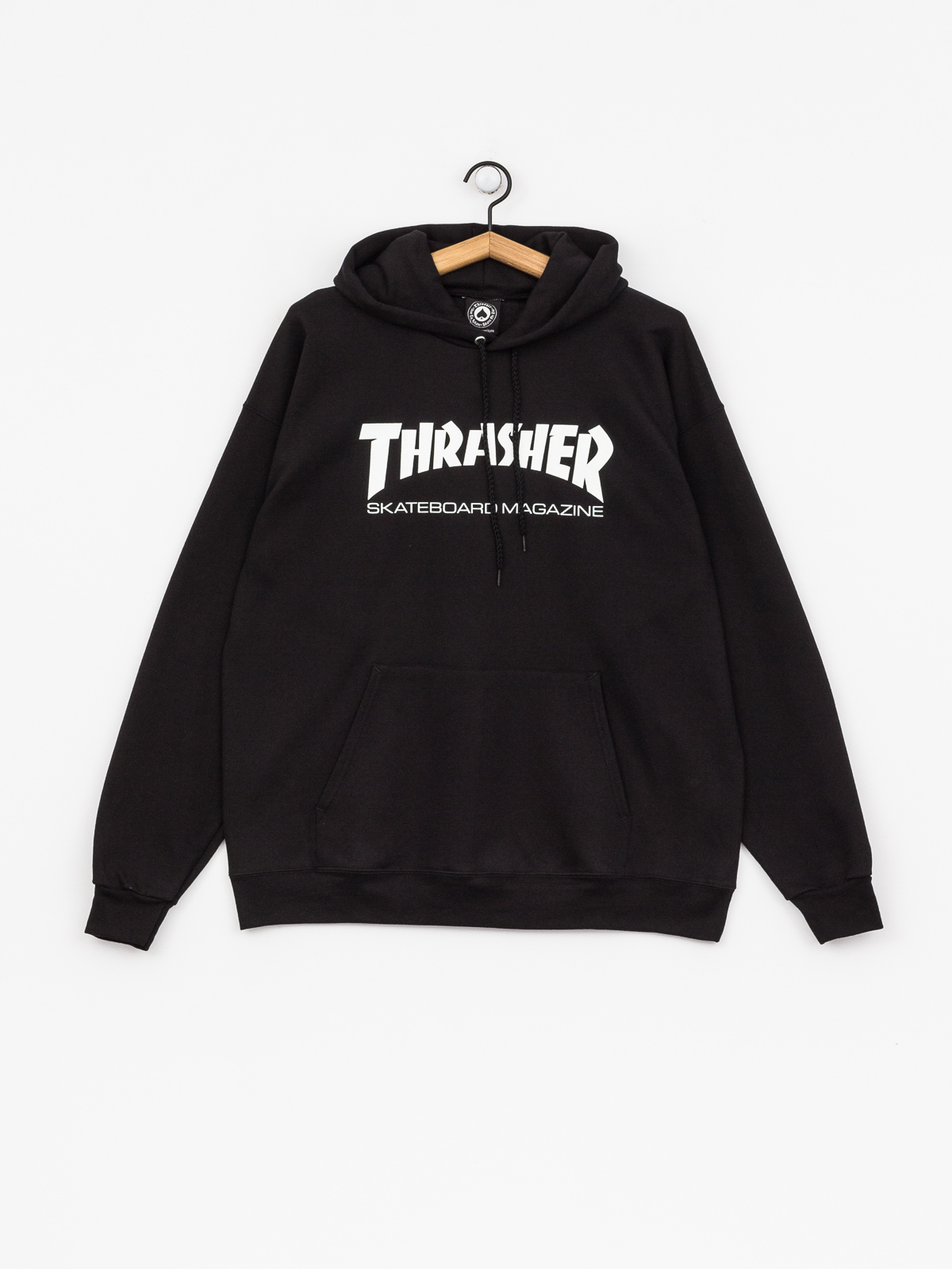 Thrasher Mikina s kapucí Skate Mag HD (black)