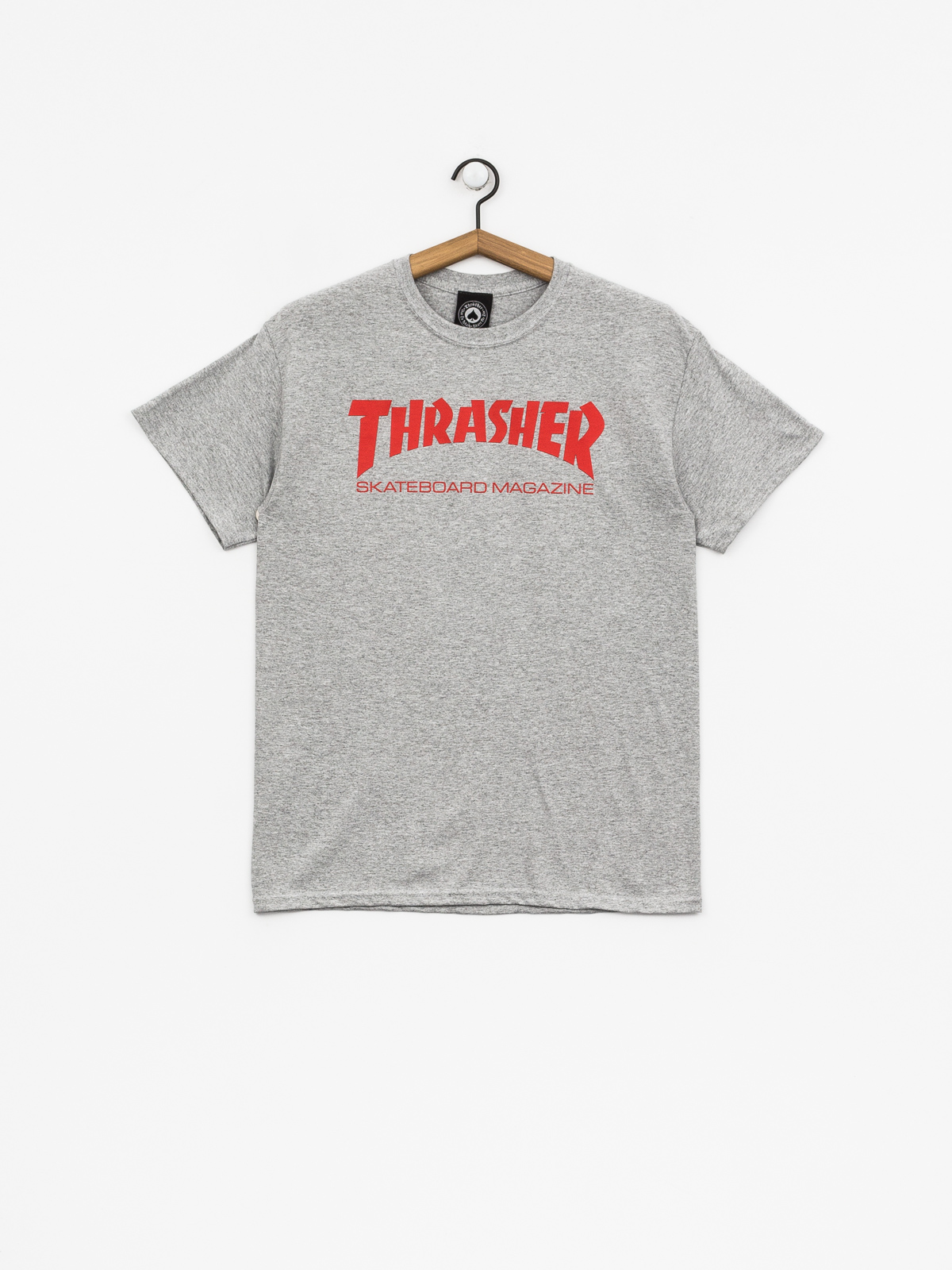 Thrasher Tričko Skate Mag (grey/red)