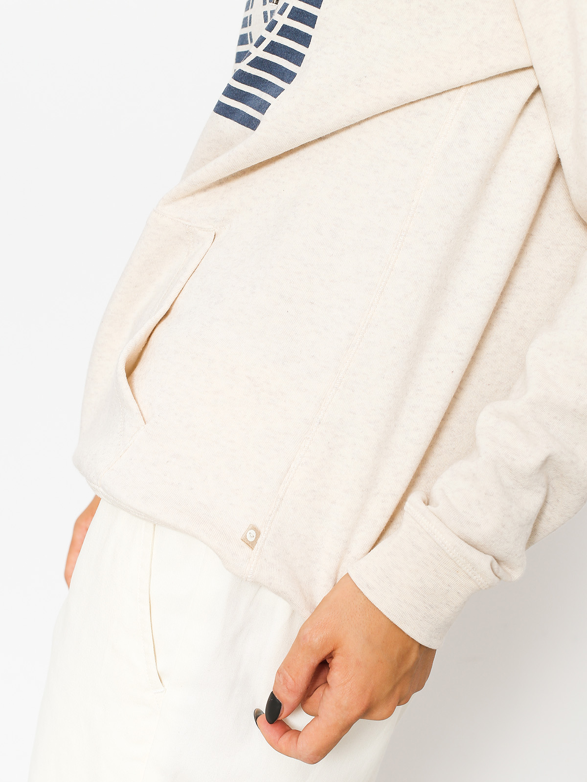 Mikina s kapucí Roxy Full Of Joy HD Wmn (metro heather)