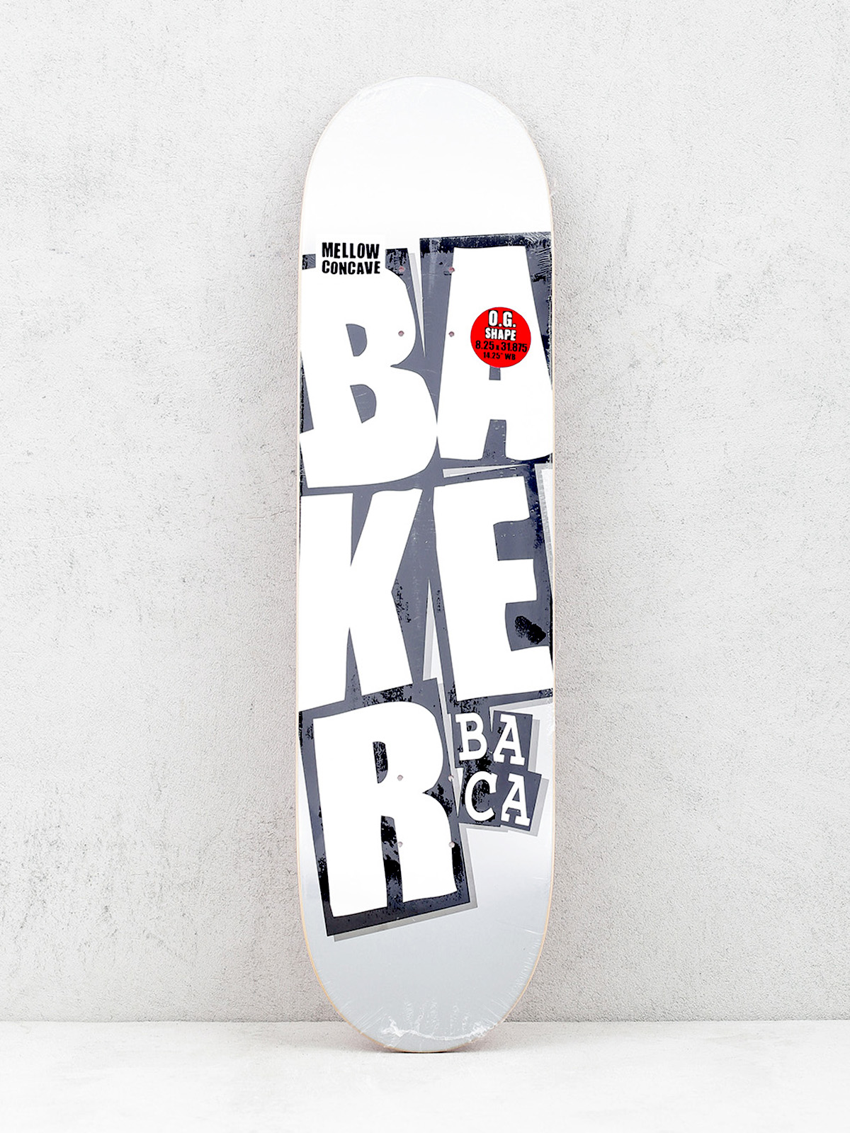 Deska Baker Stacked Name (grey)
