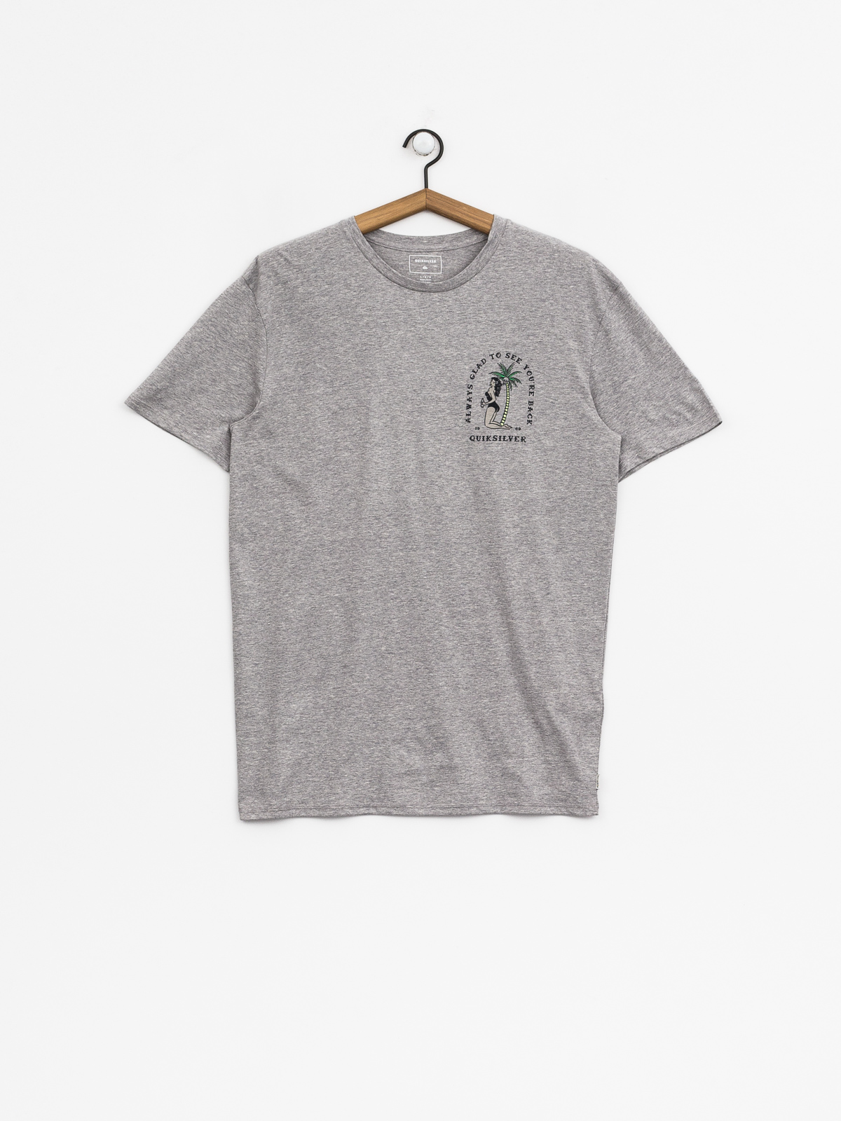 Tričko Quiksilver Glady Our E Back (sleet heather)