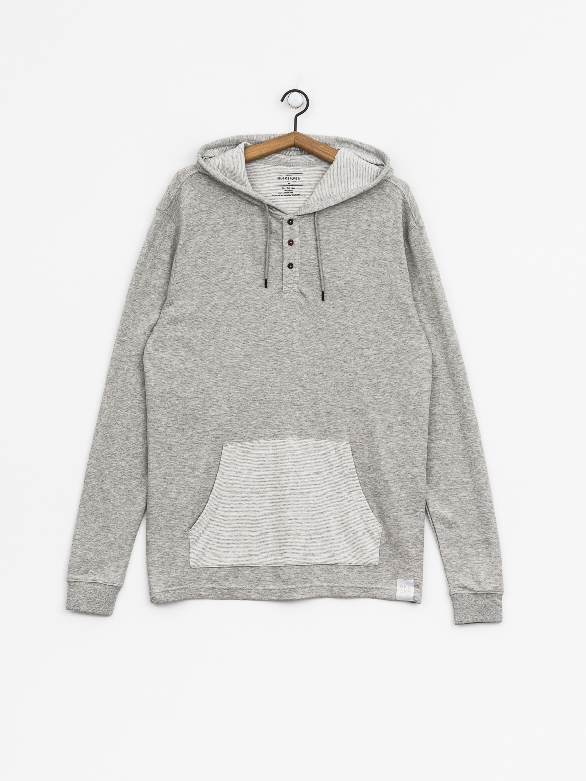 Triko Quiksilver Hakone Spring HD (light grey heather)