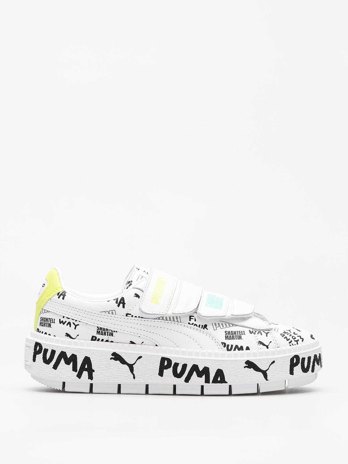 Boty Puma Platform Trace Strap x SHANTELL MARTIN Wmn (puma white/puma)