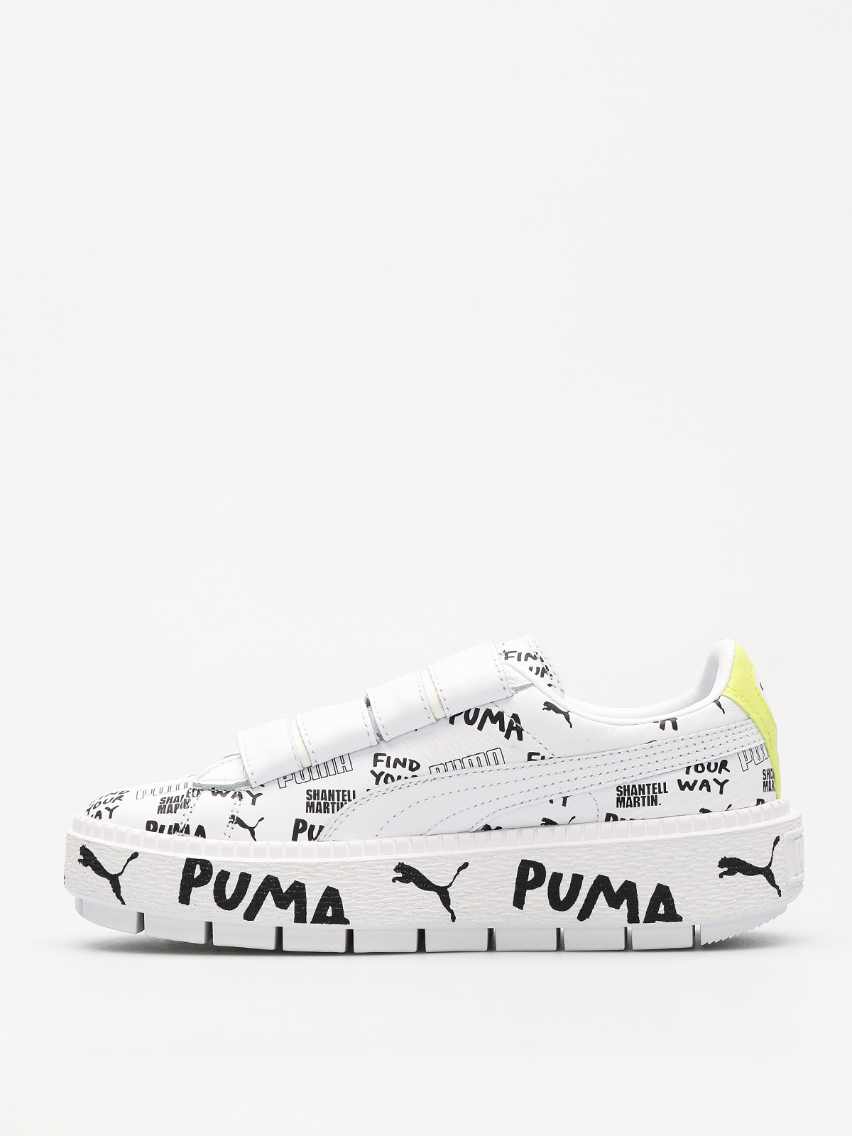 Boty Puma Platform Trace Strap x SHANTELL MARTIN Wmn (puma white/puma)