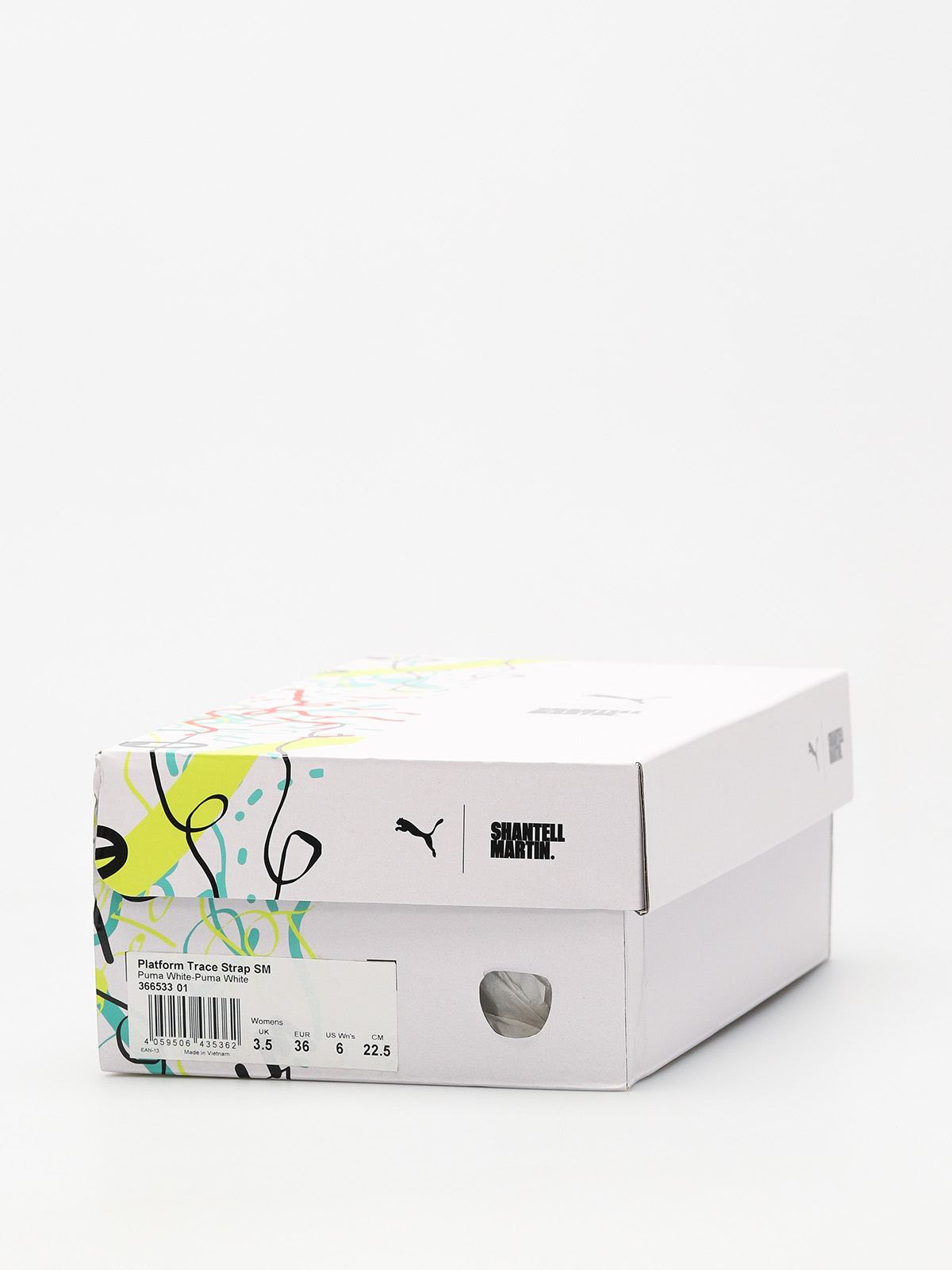 Boty Puma Platform Trace Strap x SHANTELL MARTIN Wmn (puma white/puma)