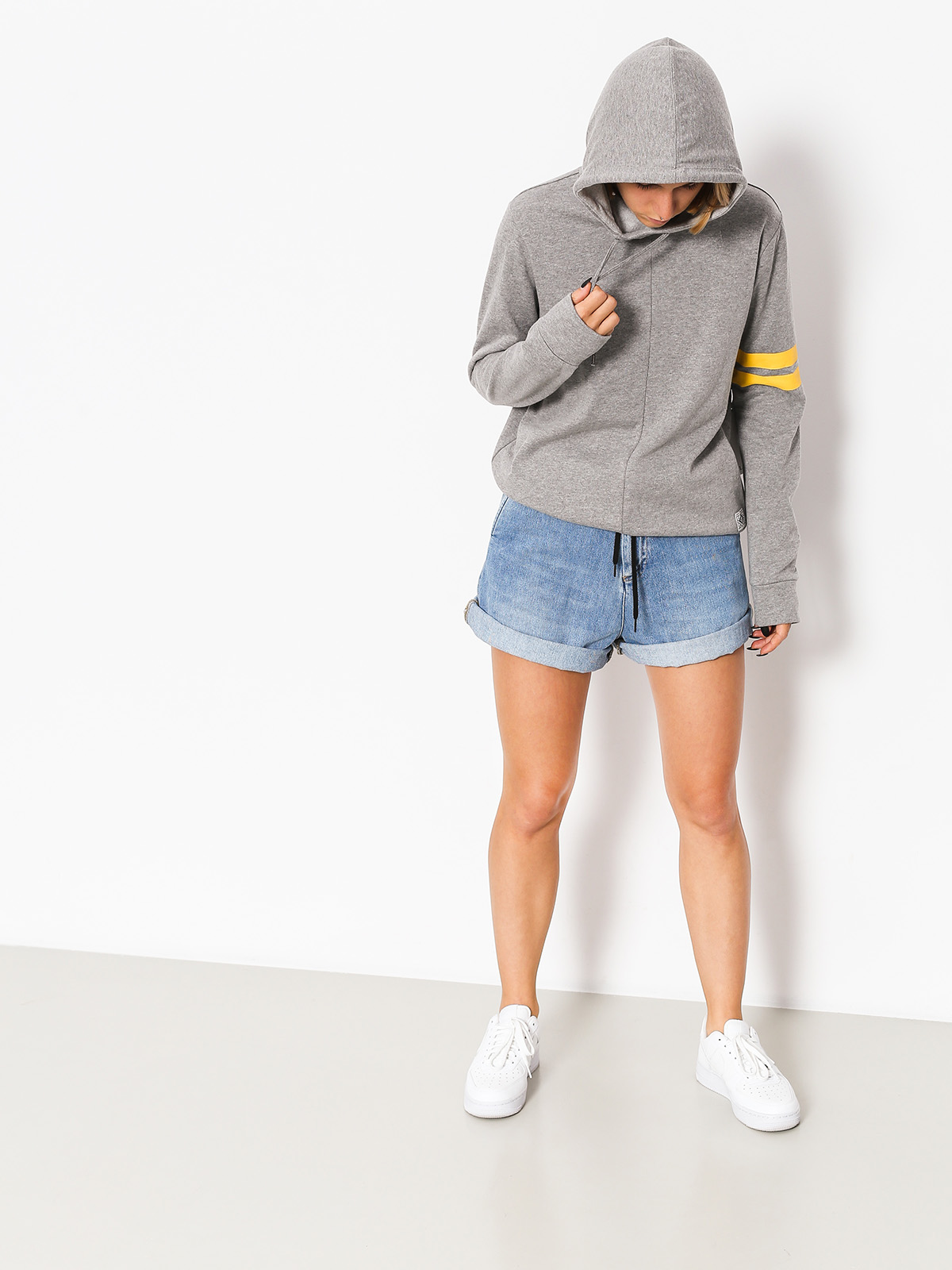 Mikina s kapucí Element Romeo Wmn (grey heather)