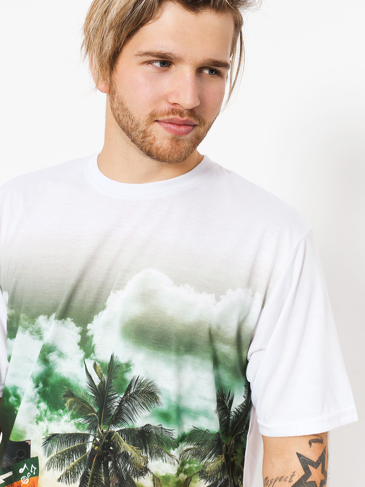 Tričko LRG Soundsystem (white)