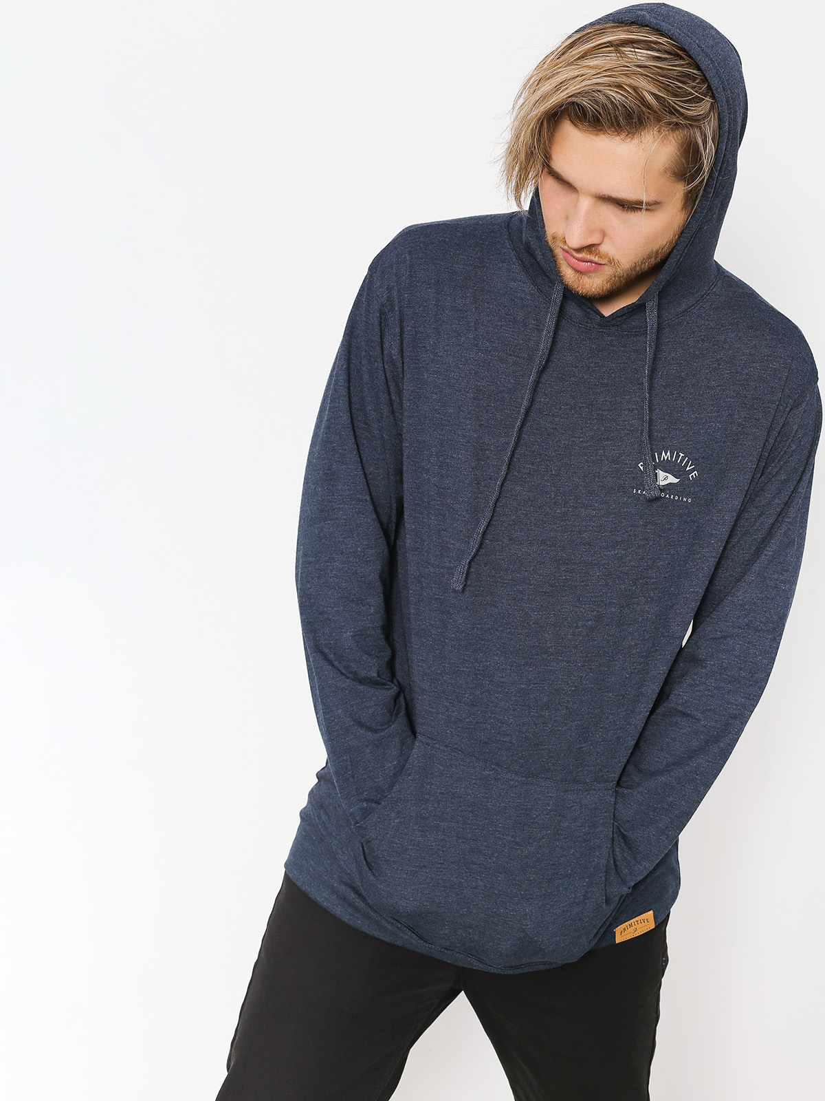 Mikina s kapucí Primitive Pennant Arch HD (navy)