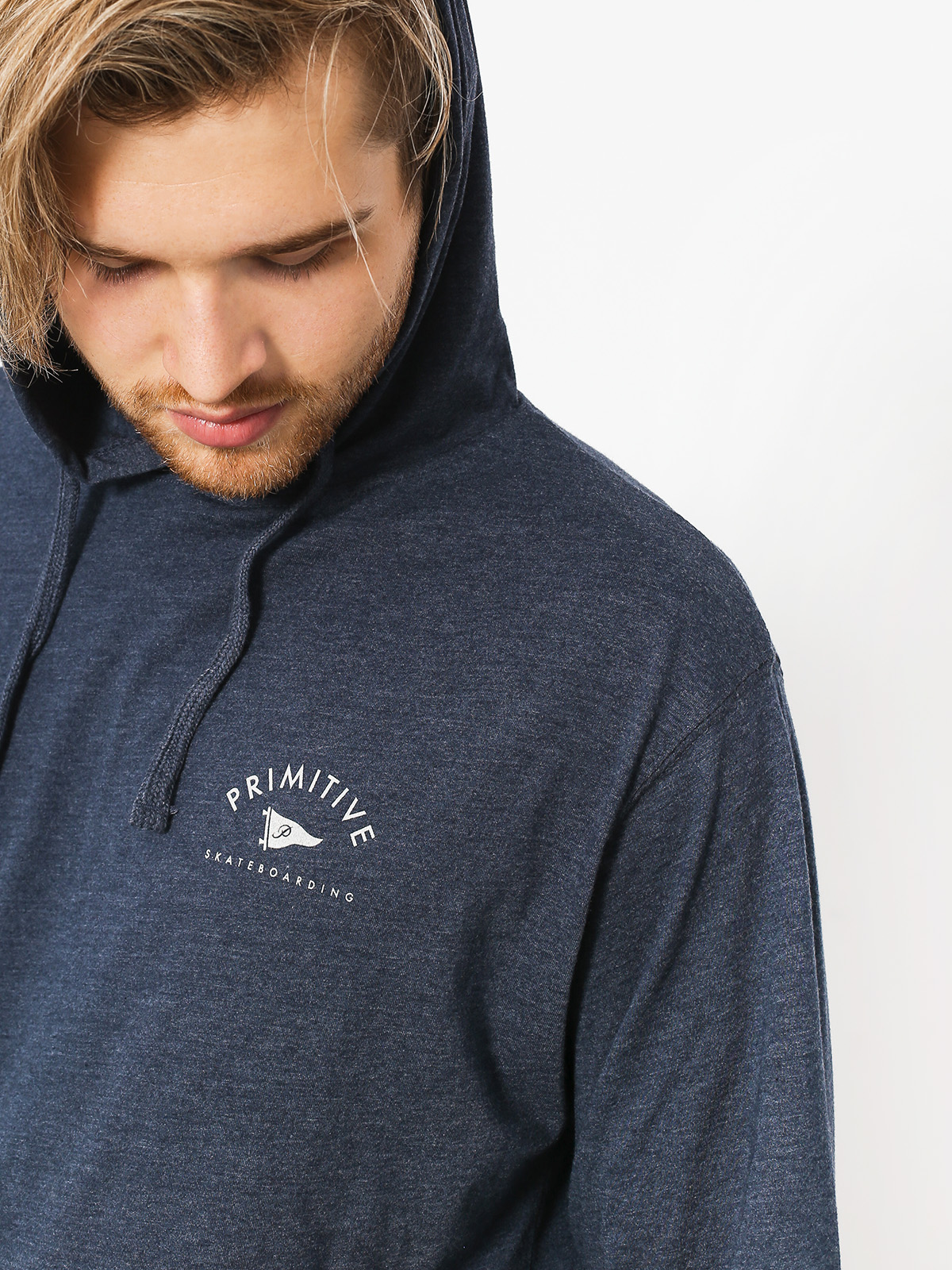 Mikina s kapucí Primitive Pennant Arch HD (navy)