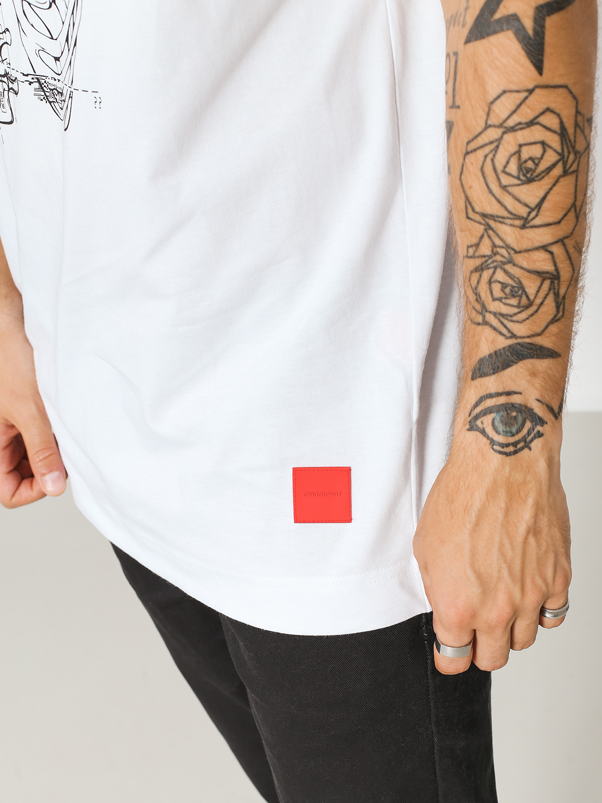 Tričko Stoprocent Vinci (white)