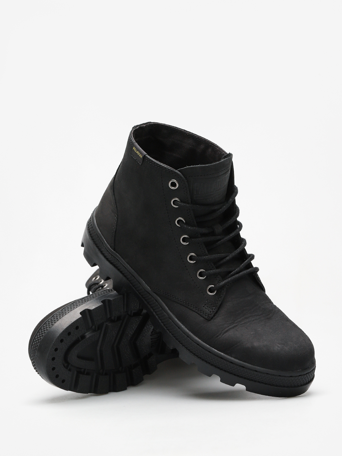Boty Palladium Pallabosse Mid (black/black)