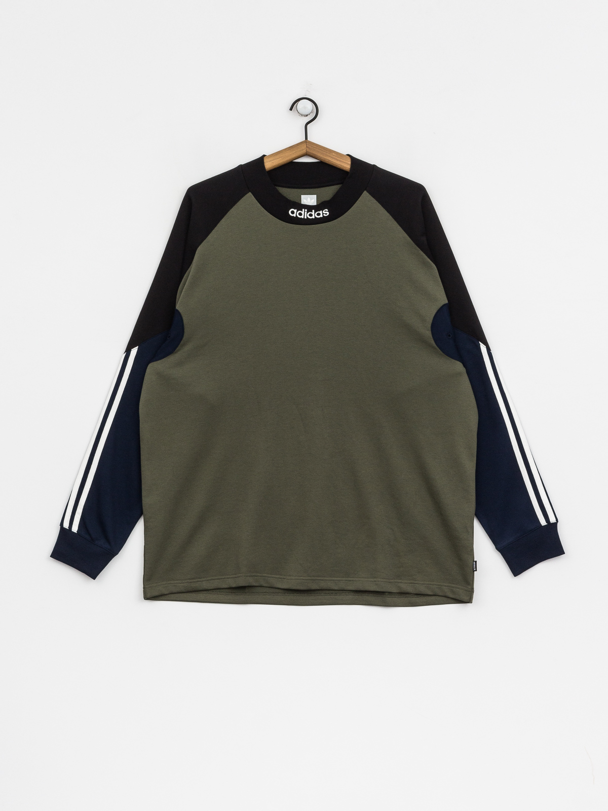 Mikina adidas Goalie (base green/black/collegiate navy)