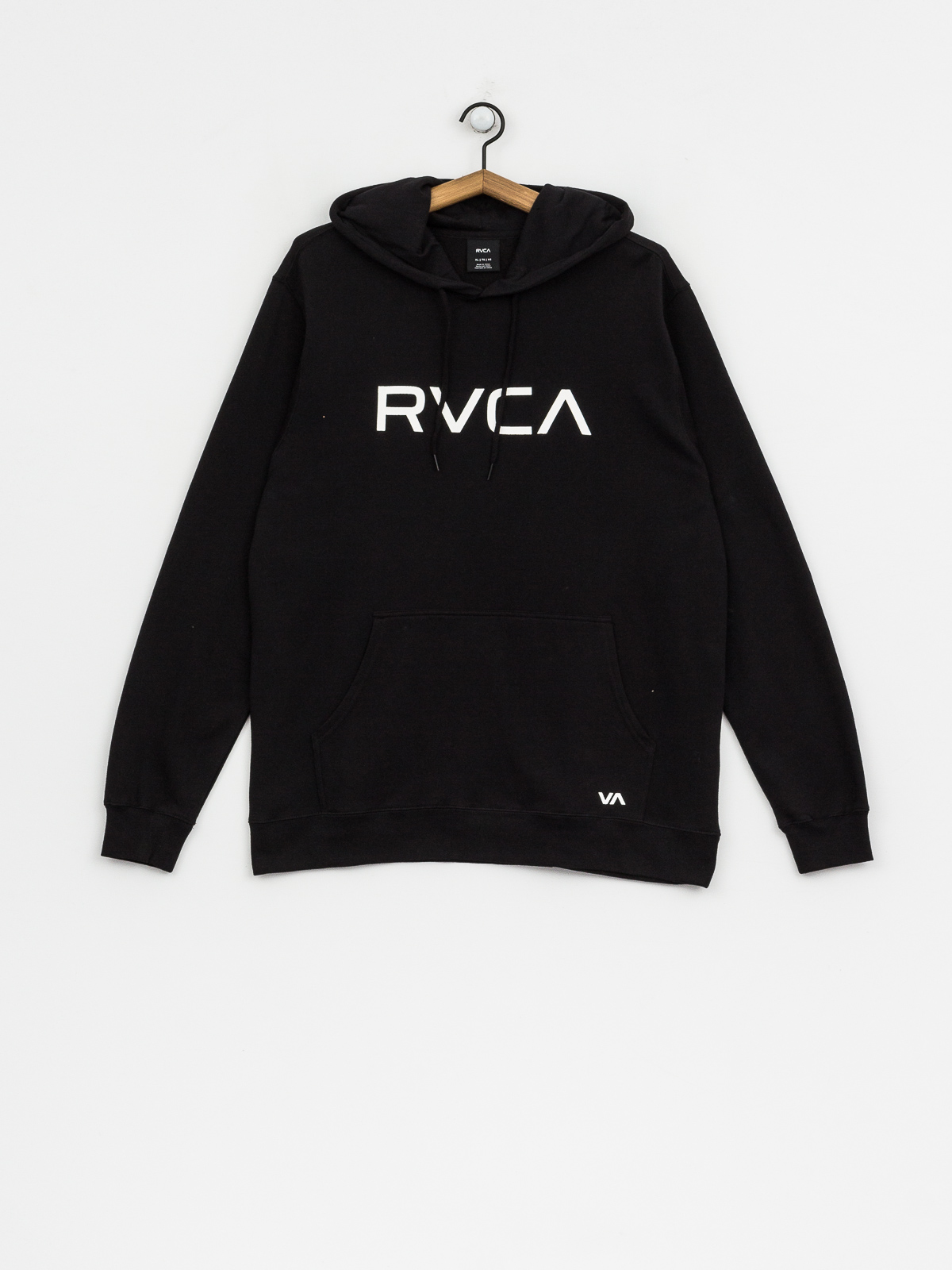 Mikina s kapucí RVCA Big Rvca HD (black)
