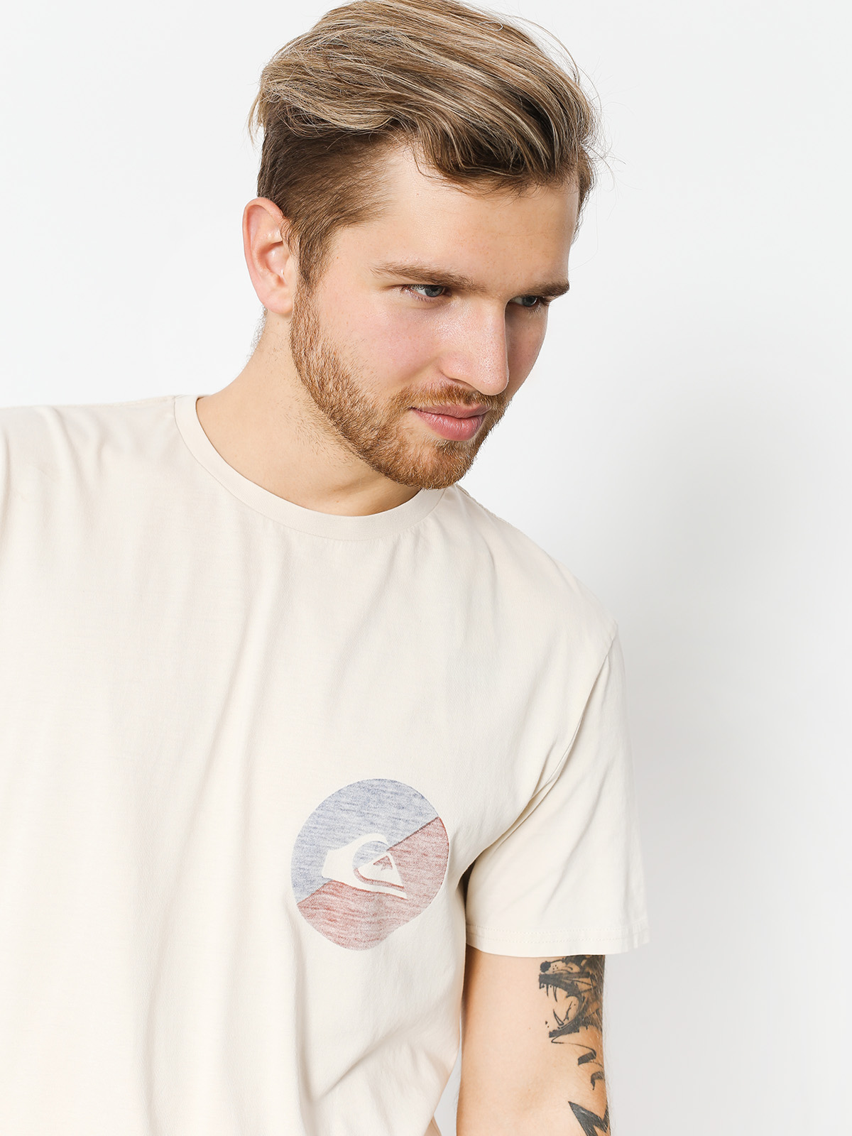 Tričko Quiksilver Shook Up (oatmeal)