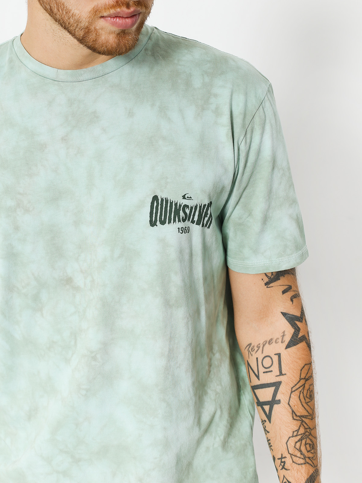 Tričko Quiksilver Rock In Rails (blue haze)