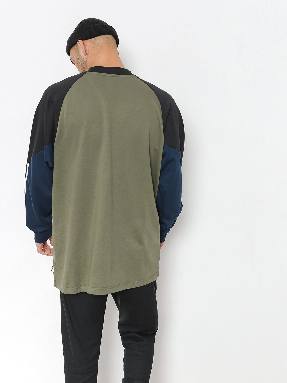 Mikina adidas Goalie (base green/black/collegiate navy)