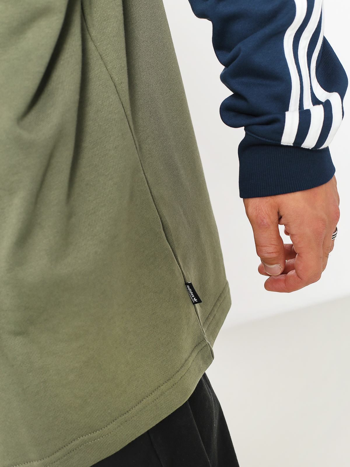 Mikina adidas Goalie (base green/black/collegiate navy)