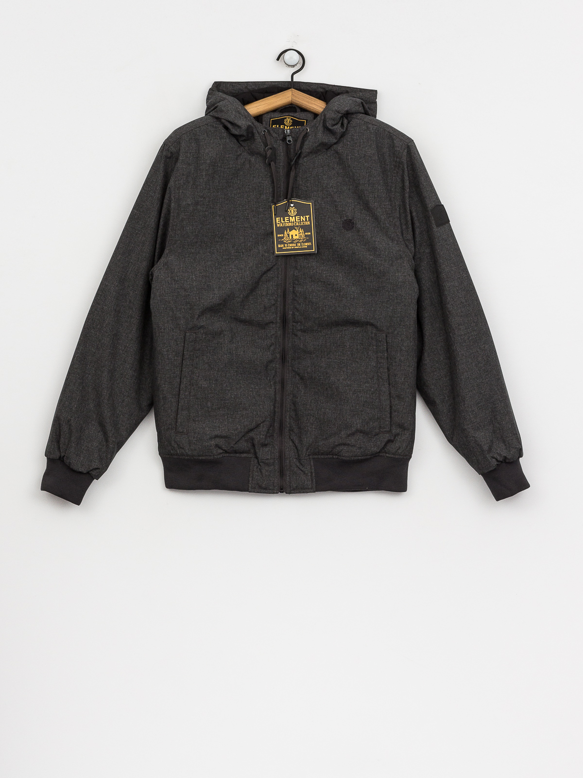 Bunda Element Dulcey (flint black htr)