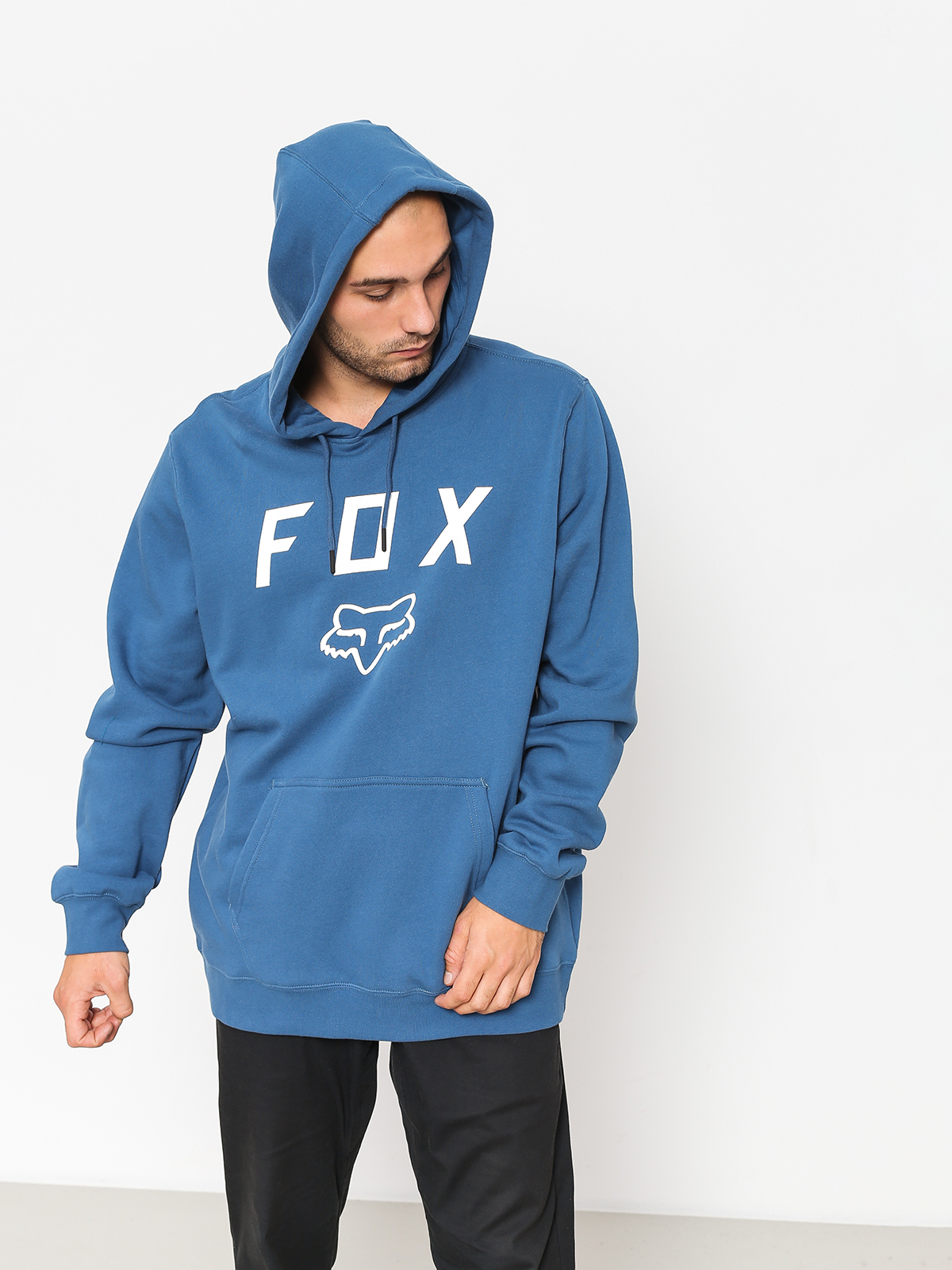 Mikina s kapucí Fox Legacy Moth HD (dst blu)