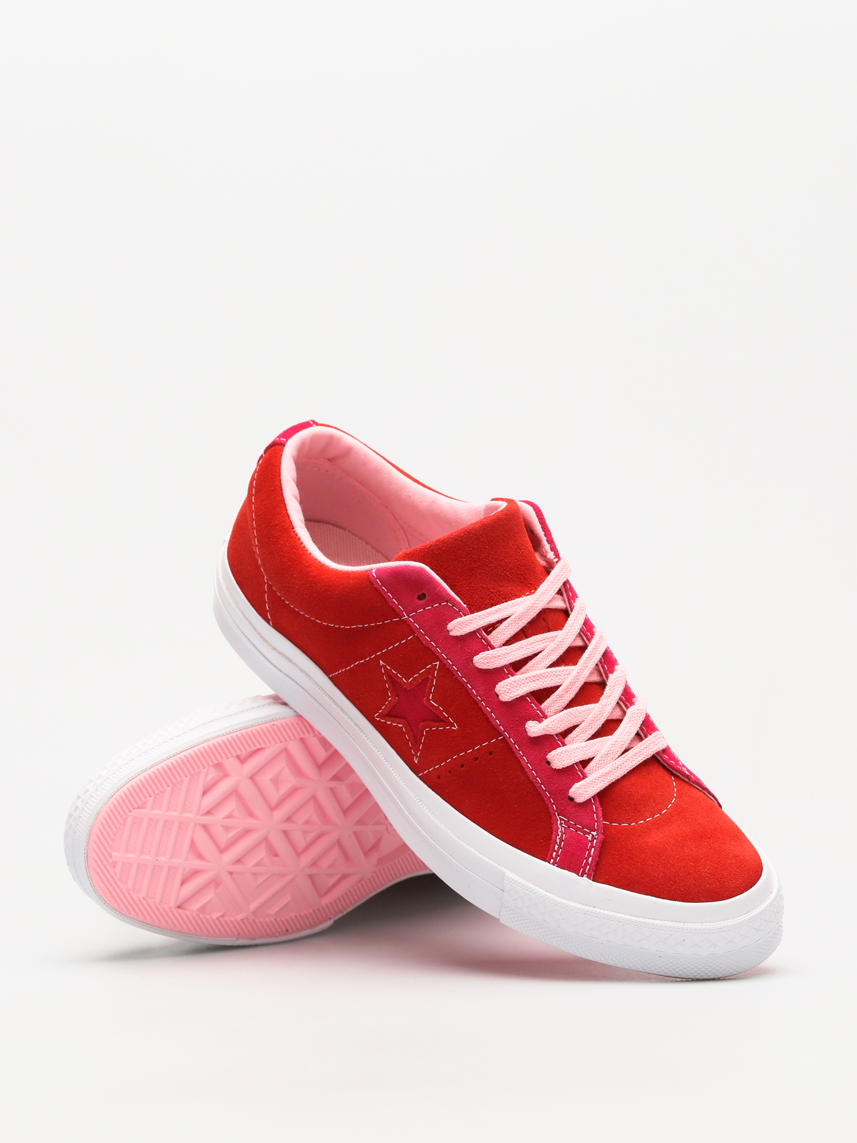 Tenisky Converse One Star Ox (enamel red/pink pop)