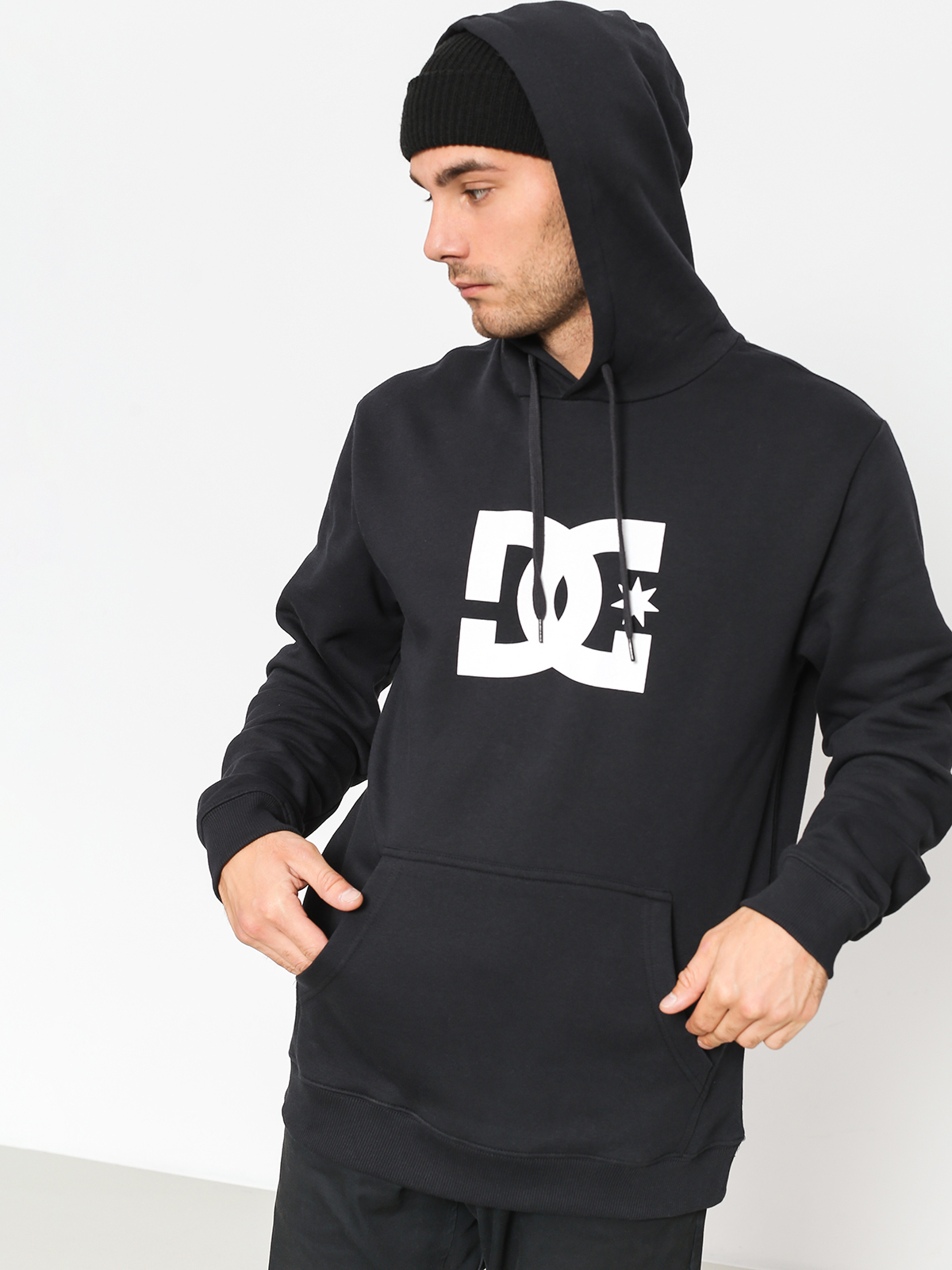 Mikina s kapucí DC Star HD (black)