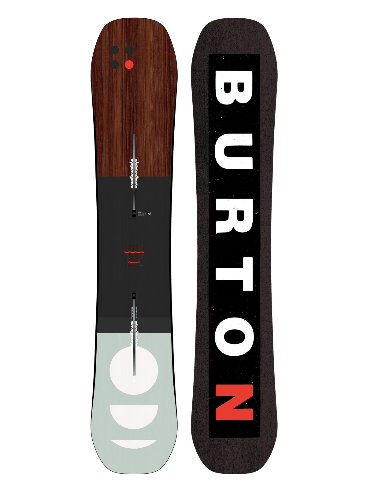 Pánská Snowboard Burton Custom (multi/red)