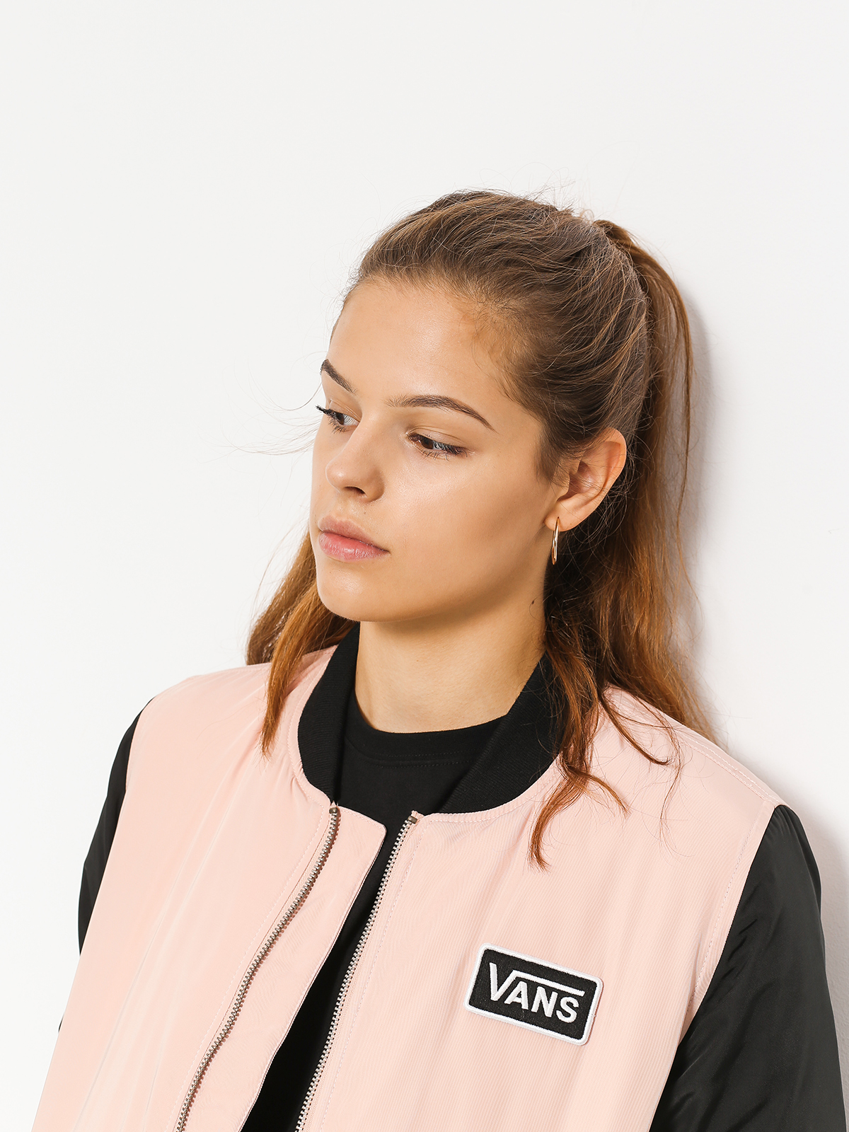 Bunda Vans Boom Boom Long Wmn (rose cloud)