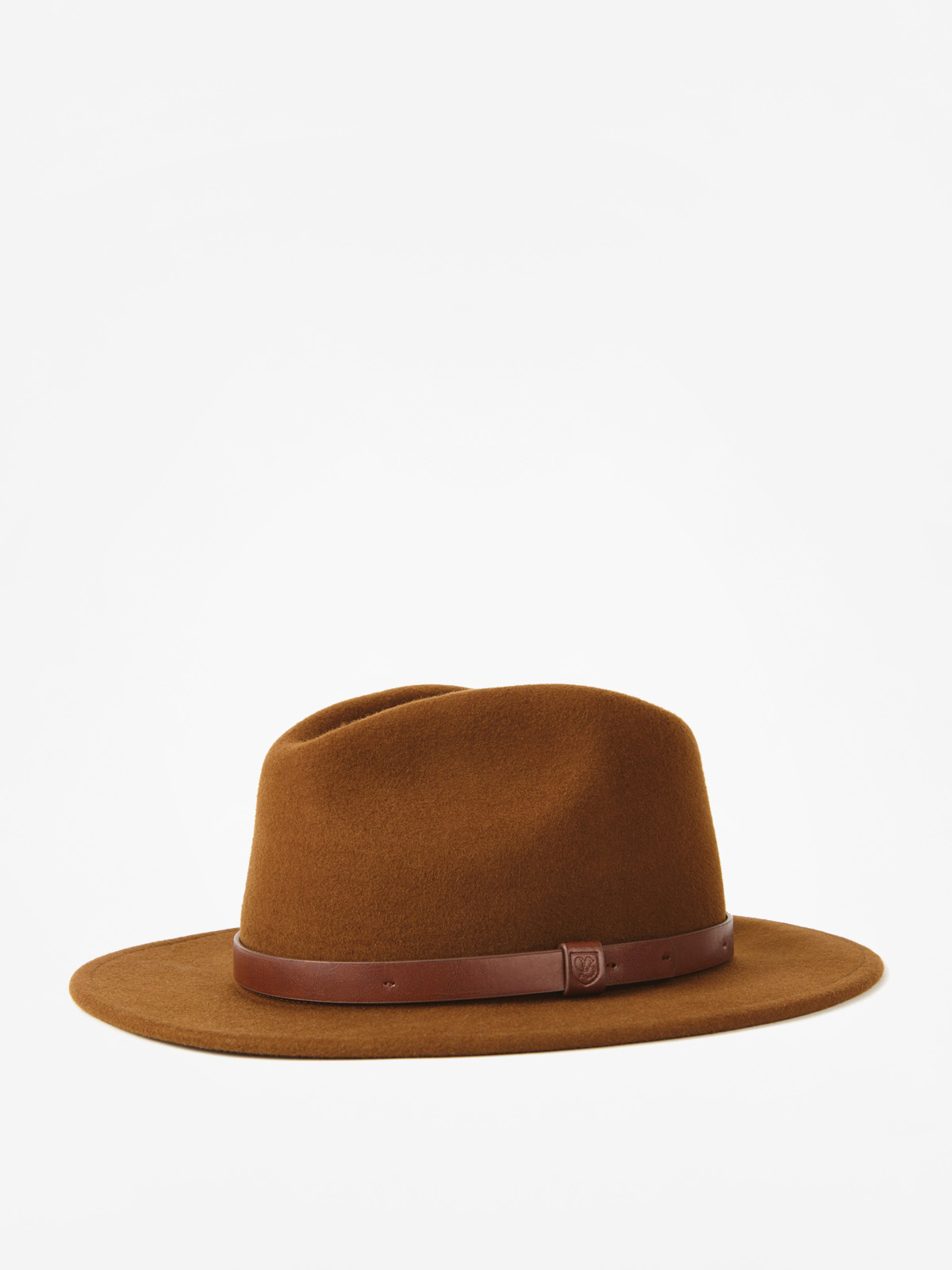 Klobouk Brixton Messer Fedora (coffee)